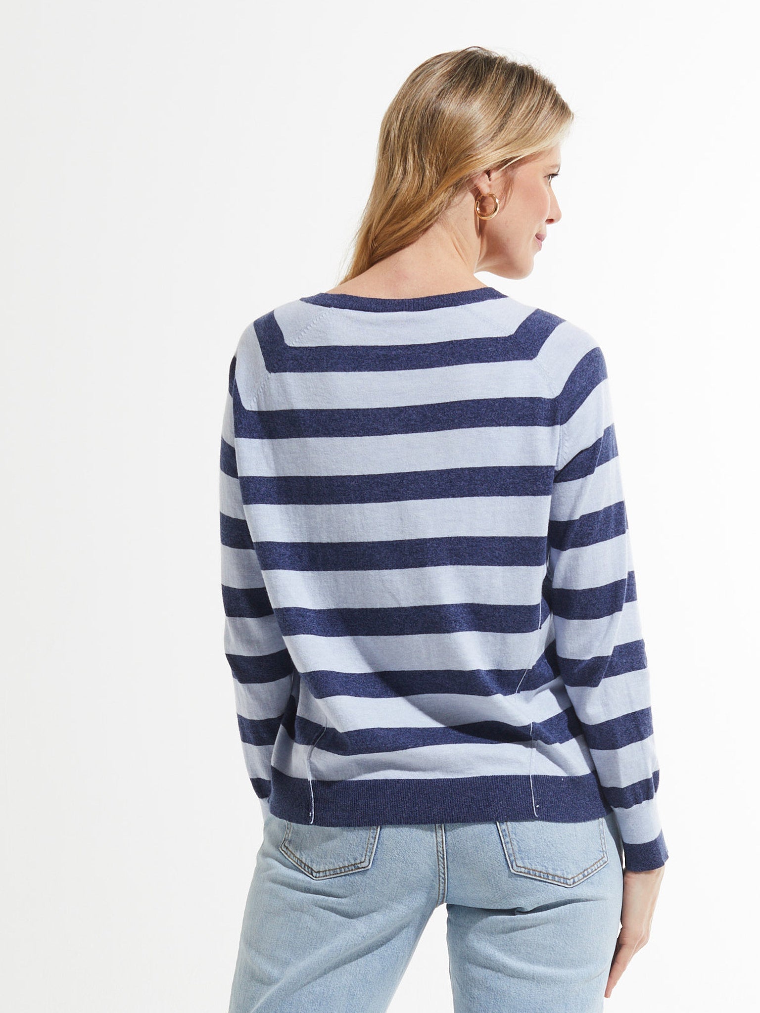 Raglan Stripe Sweater