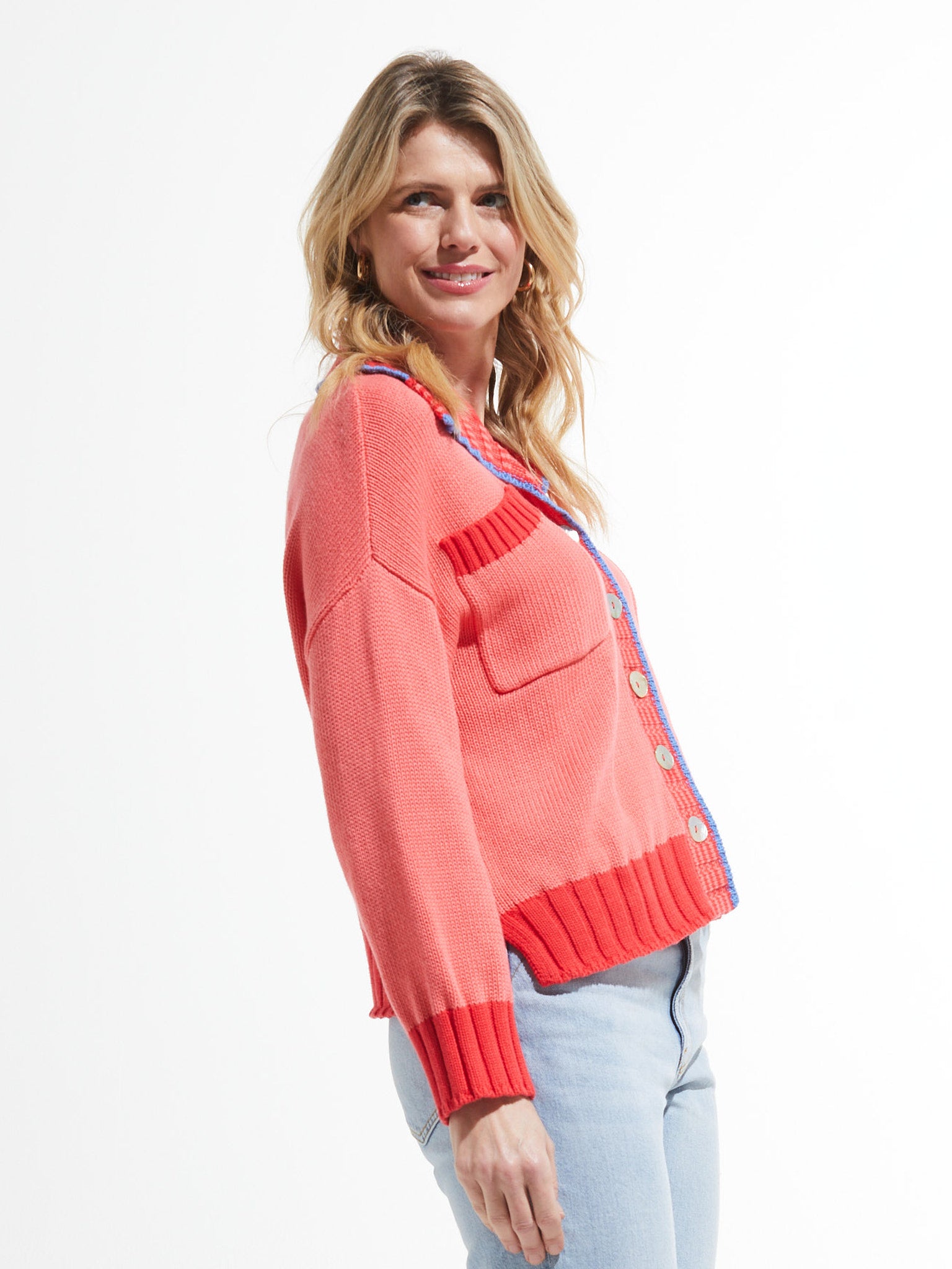 Collared Cardi