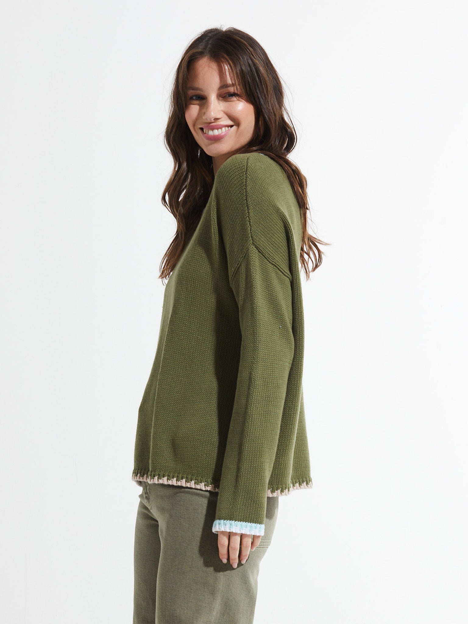 Cotton Crew Sweater