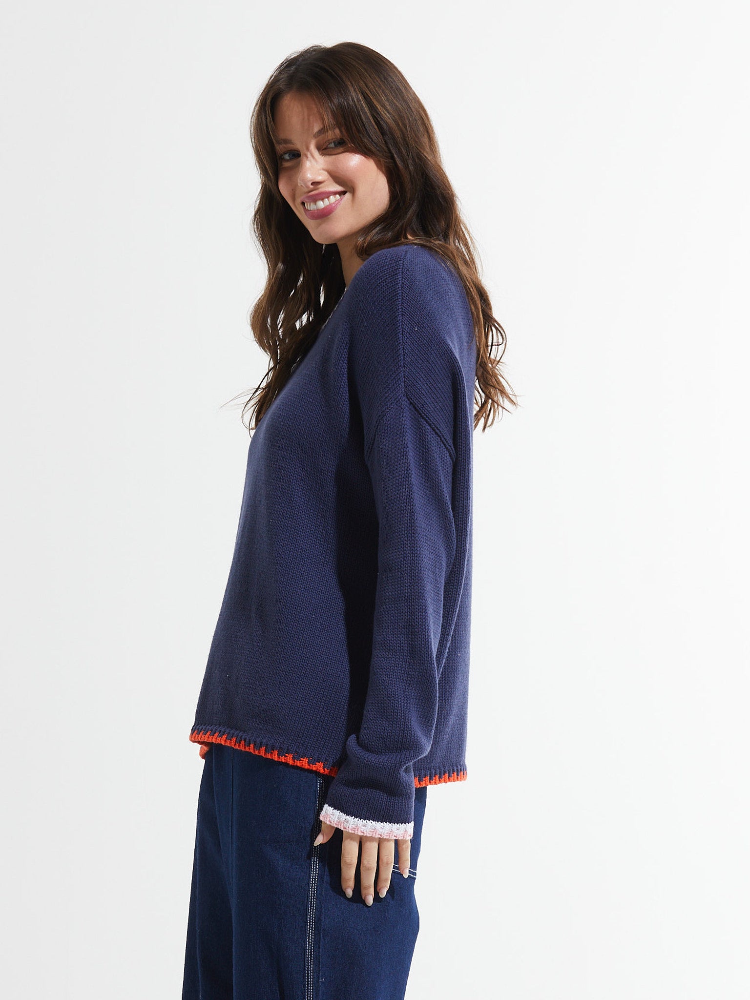 Cotton Crew Sweater