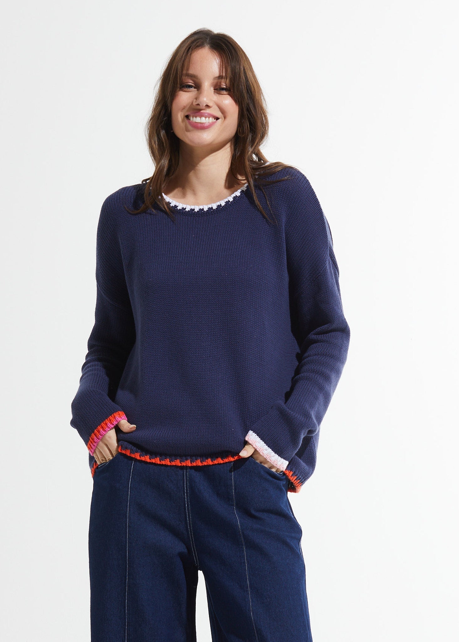 Cotton Crew Sweater