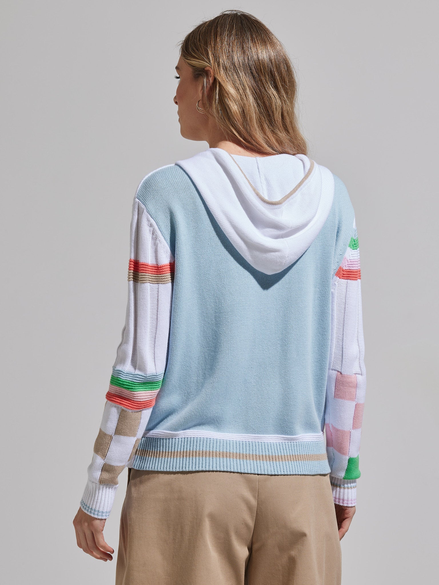Mixed Media Hoodie
