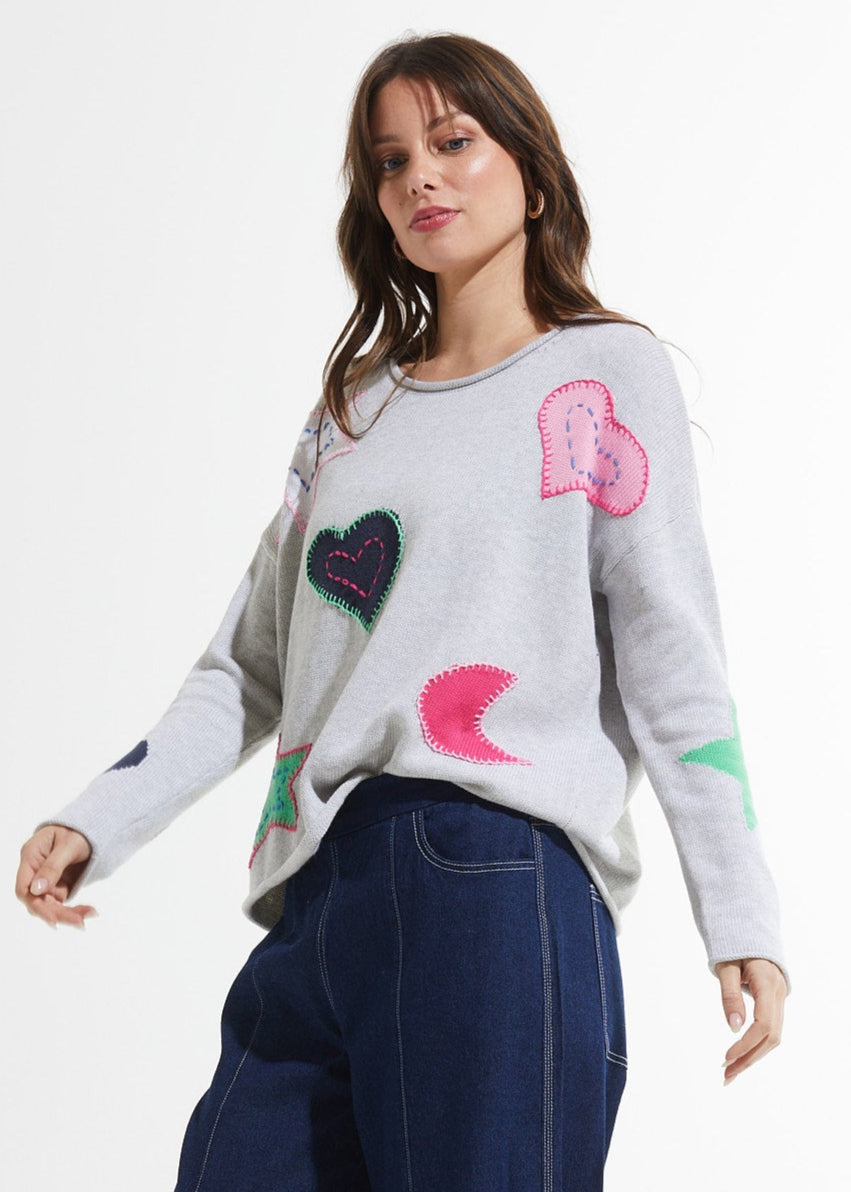To The Moon Sweater