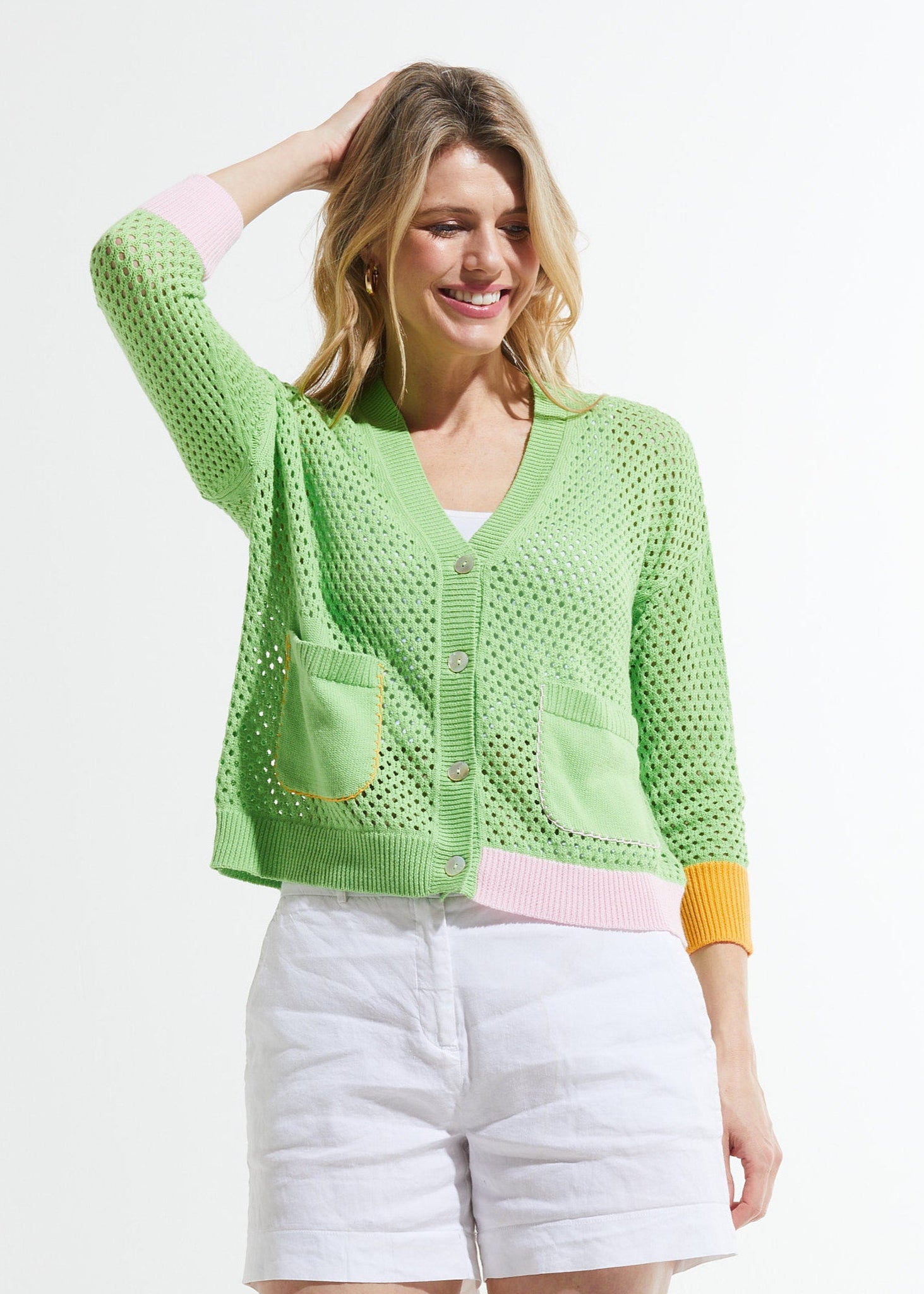Holey Cardi