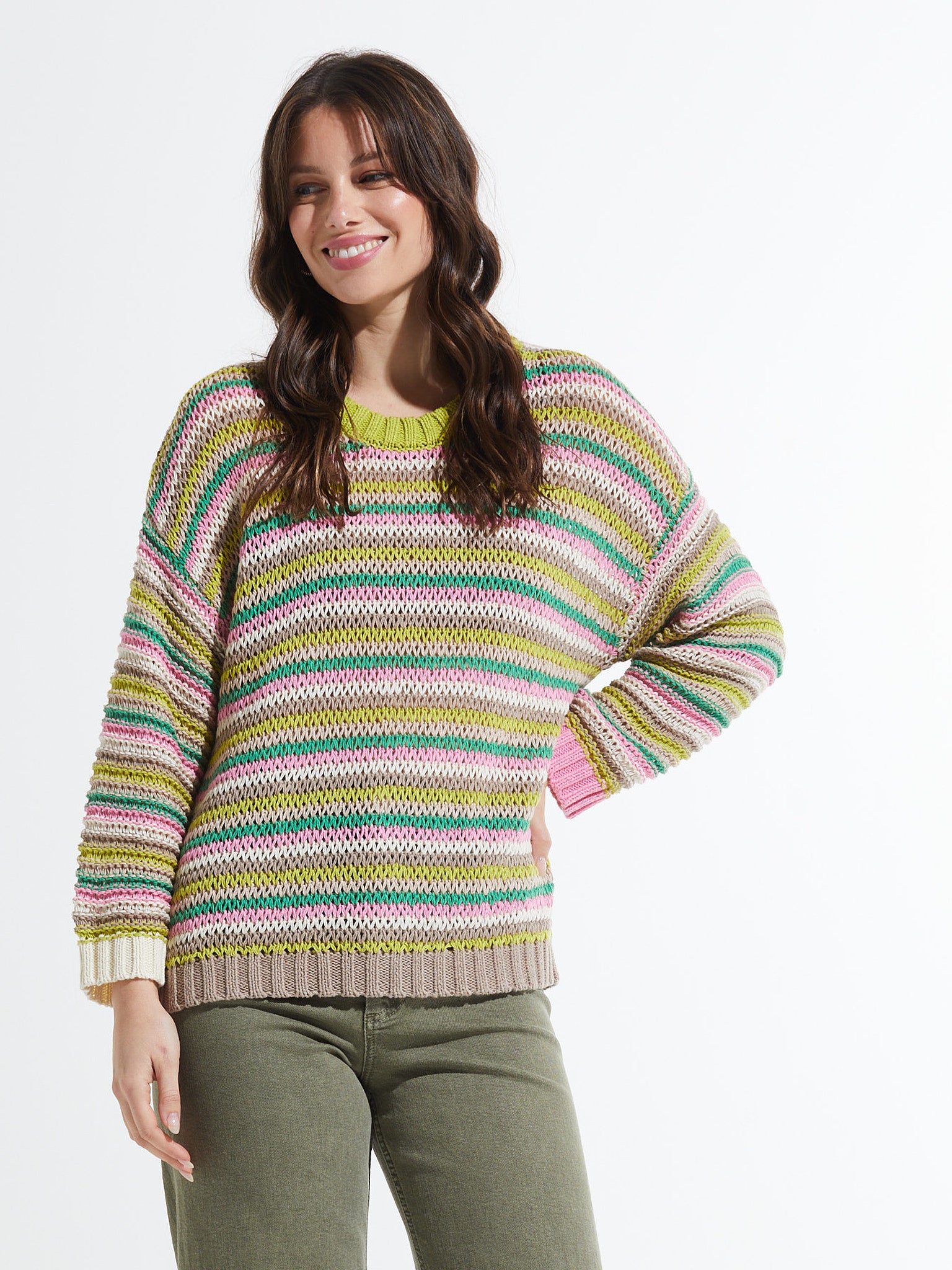 Chunky Stripe Sweater