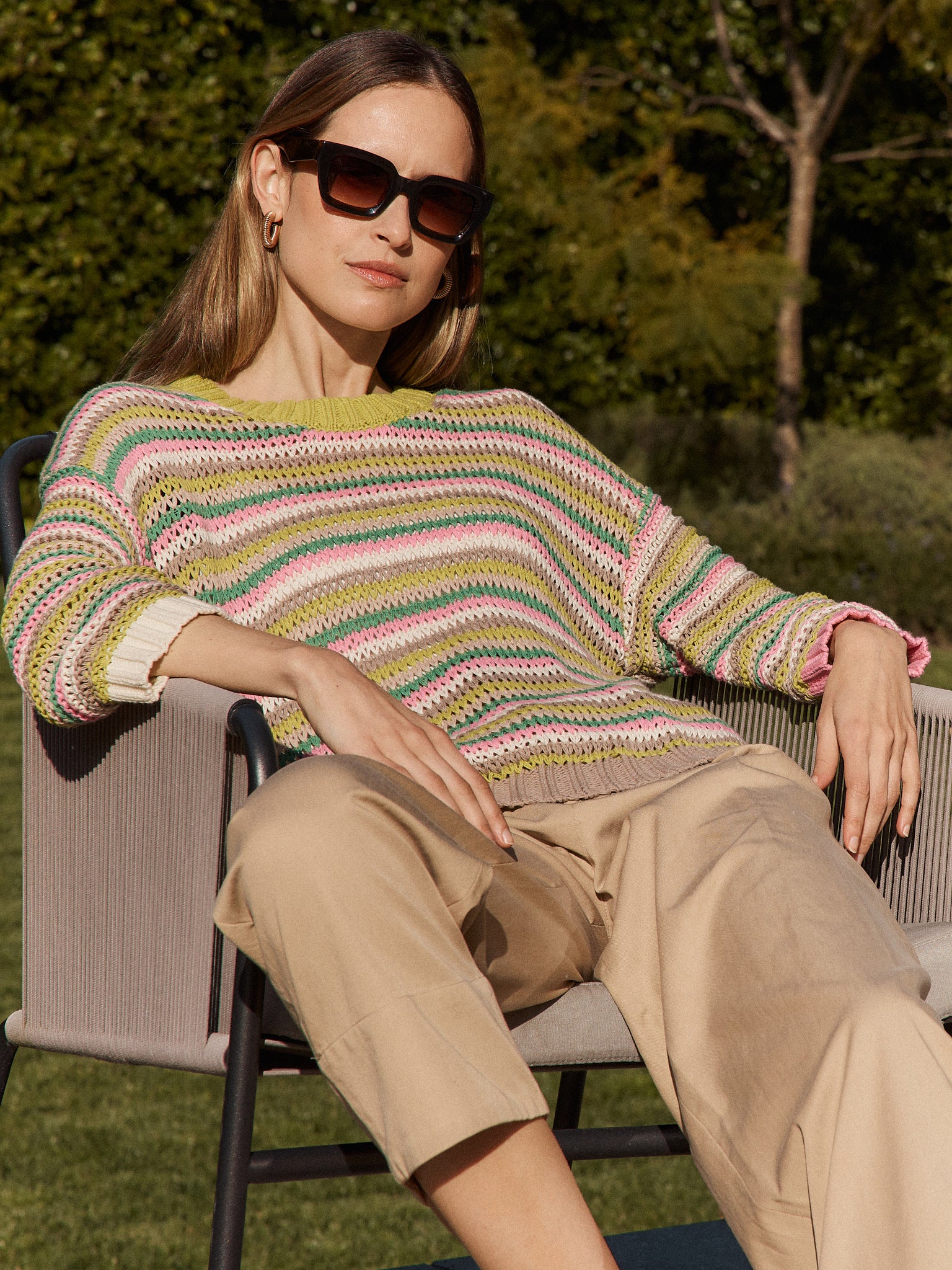 Chunky Stripe Sweater
