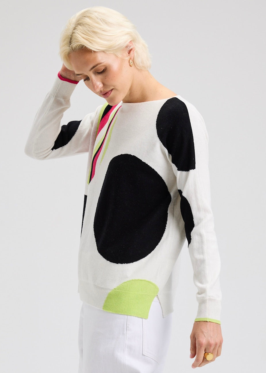 Mega Dot Sweater