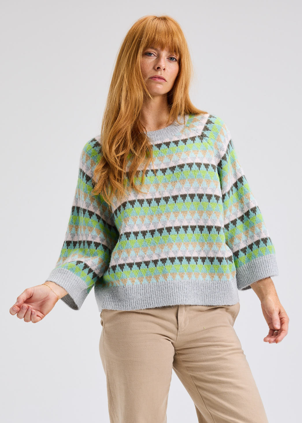 Mohair Fairisle Sweater