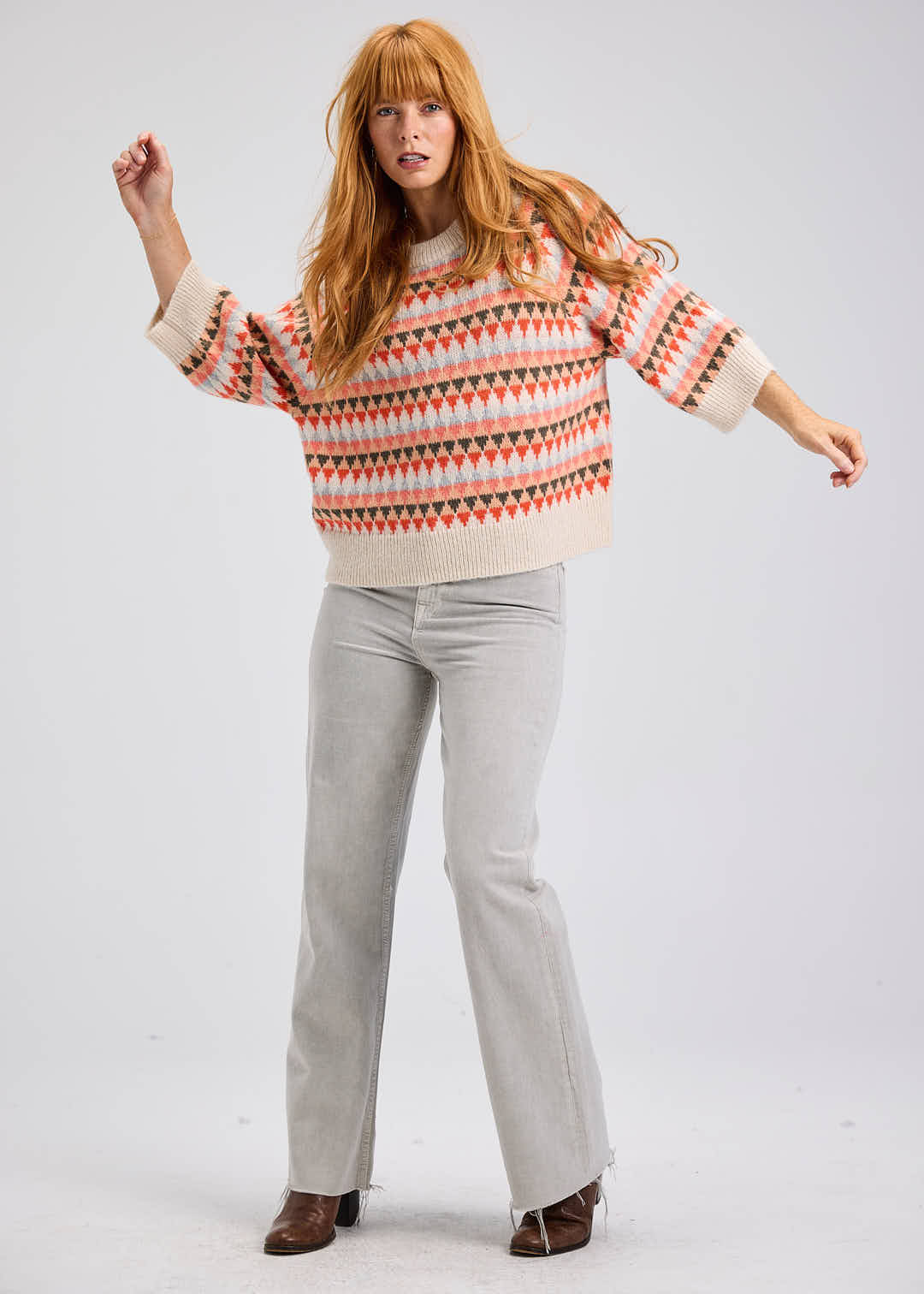 Mohair Fairisle Sweater