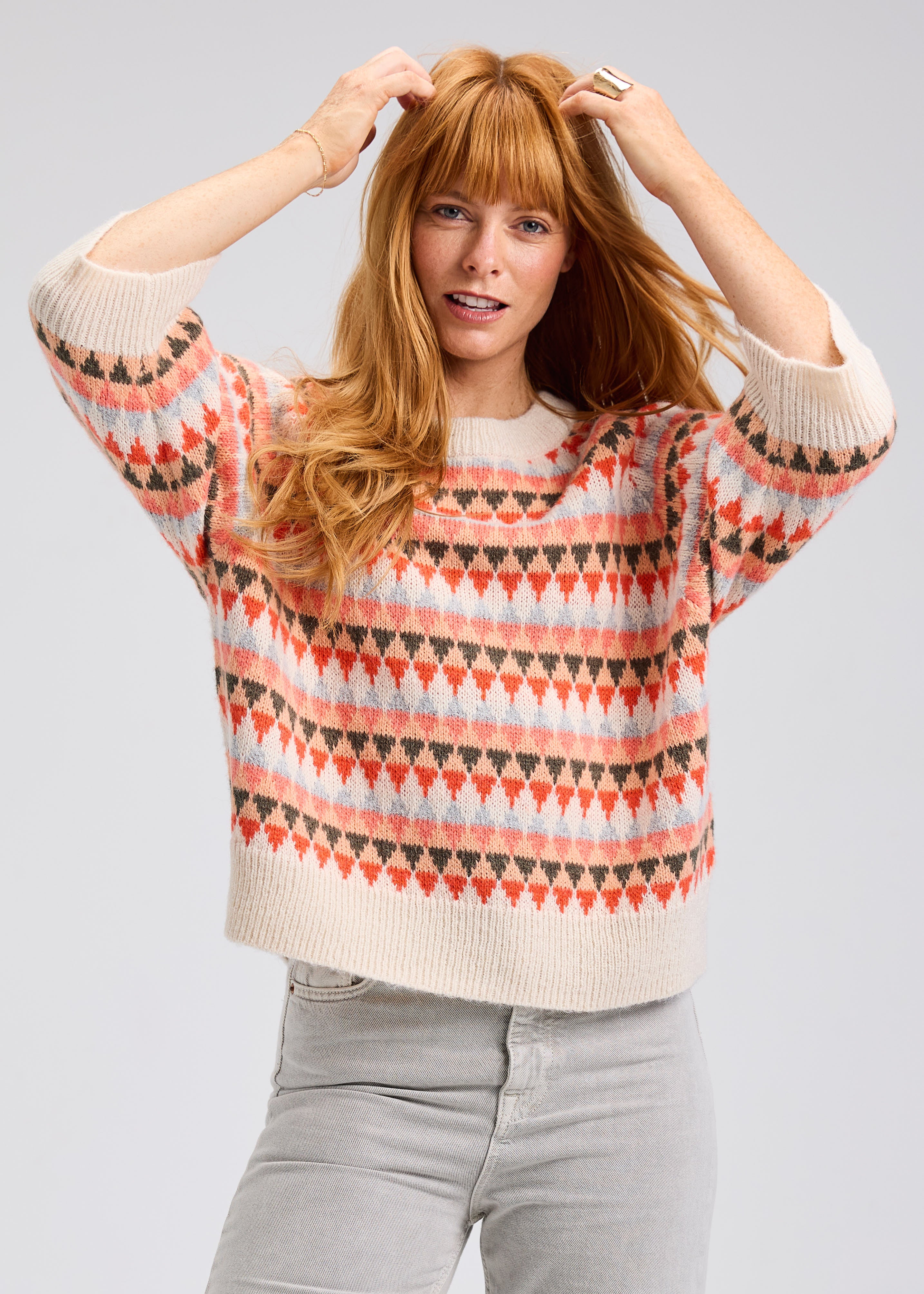 Mohair Fairisle Sweater