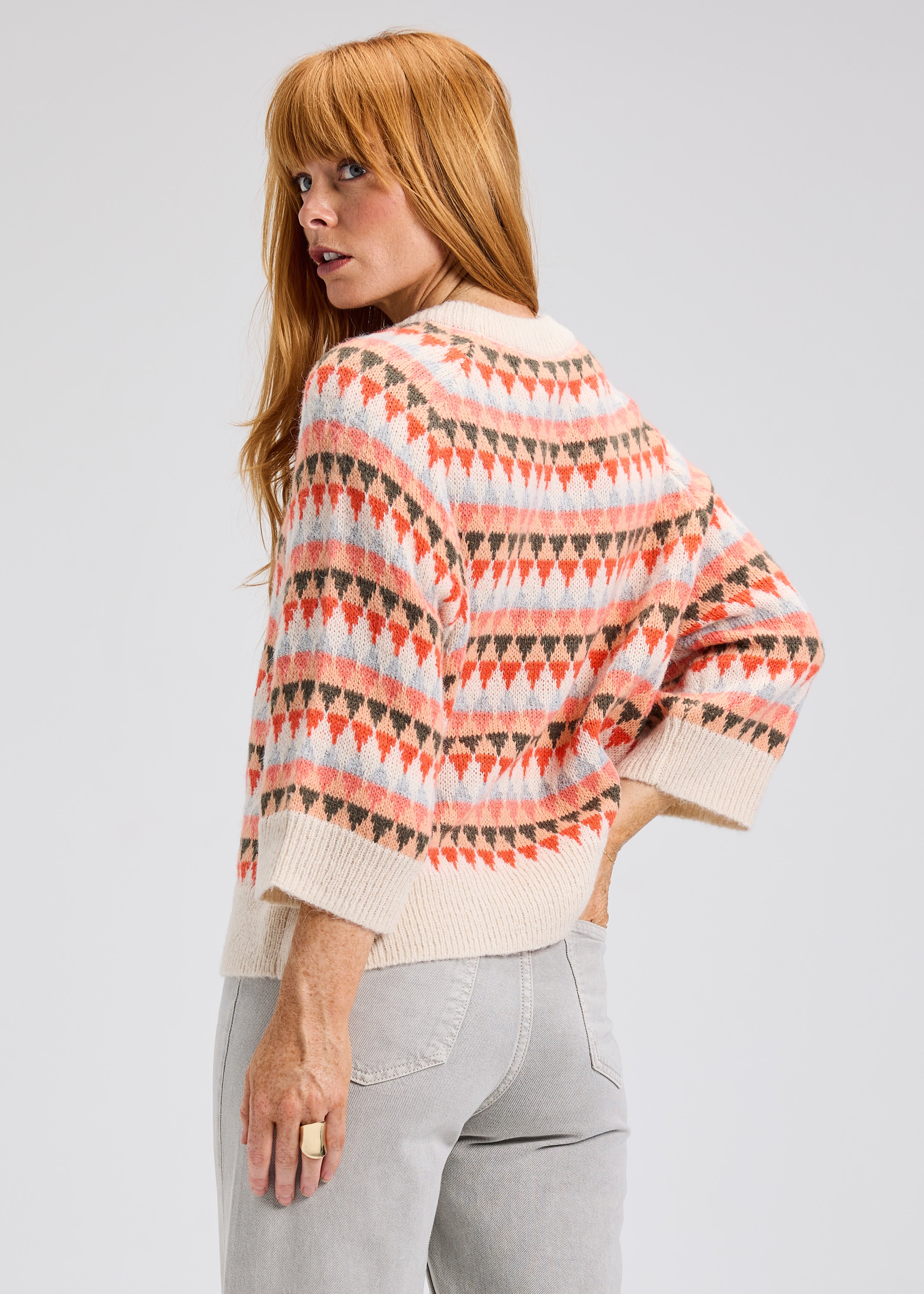 Mohair Fairisle Sweater