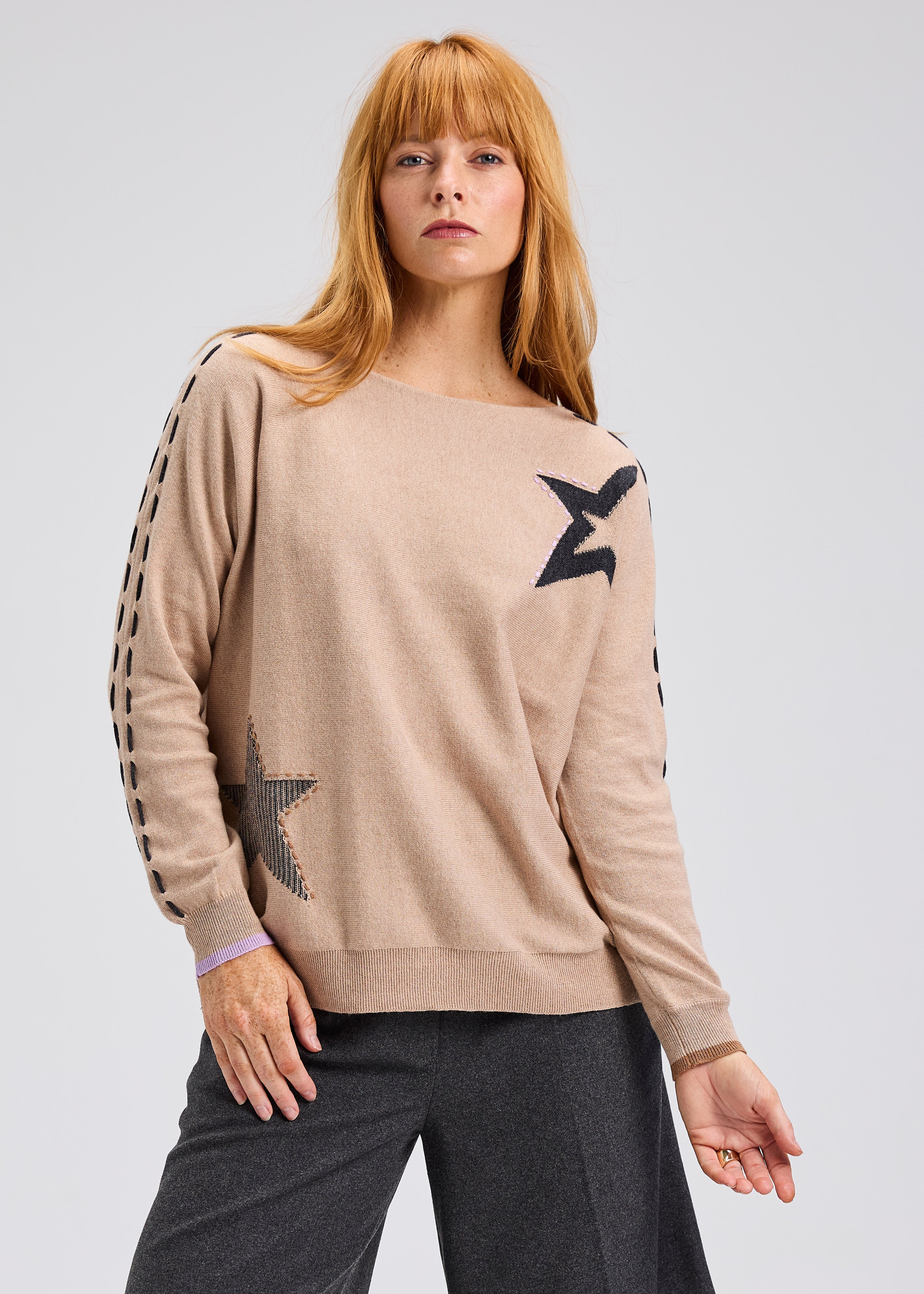 Threaded Star Sweater