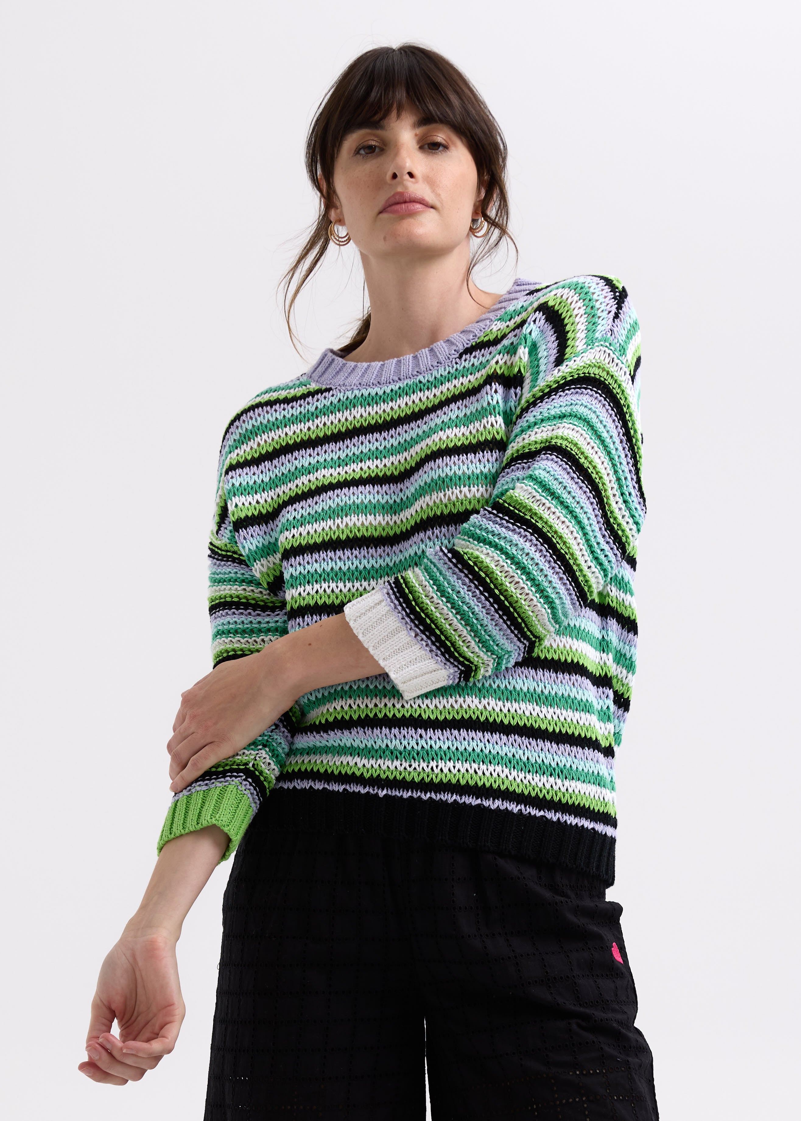 Chunky Stripe Sweater