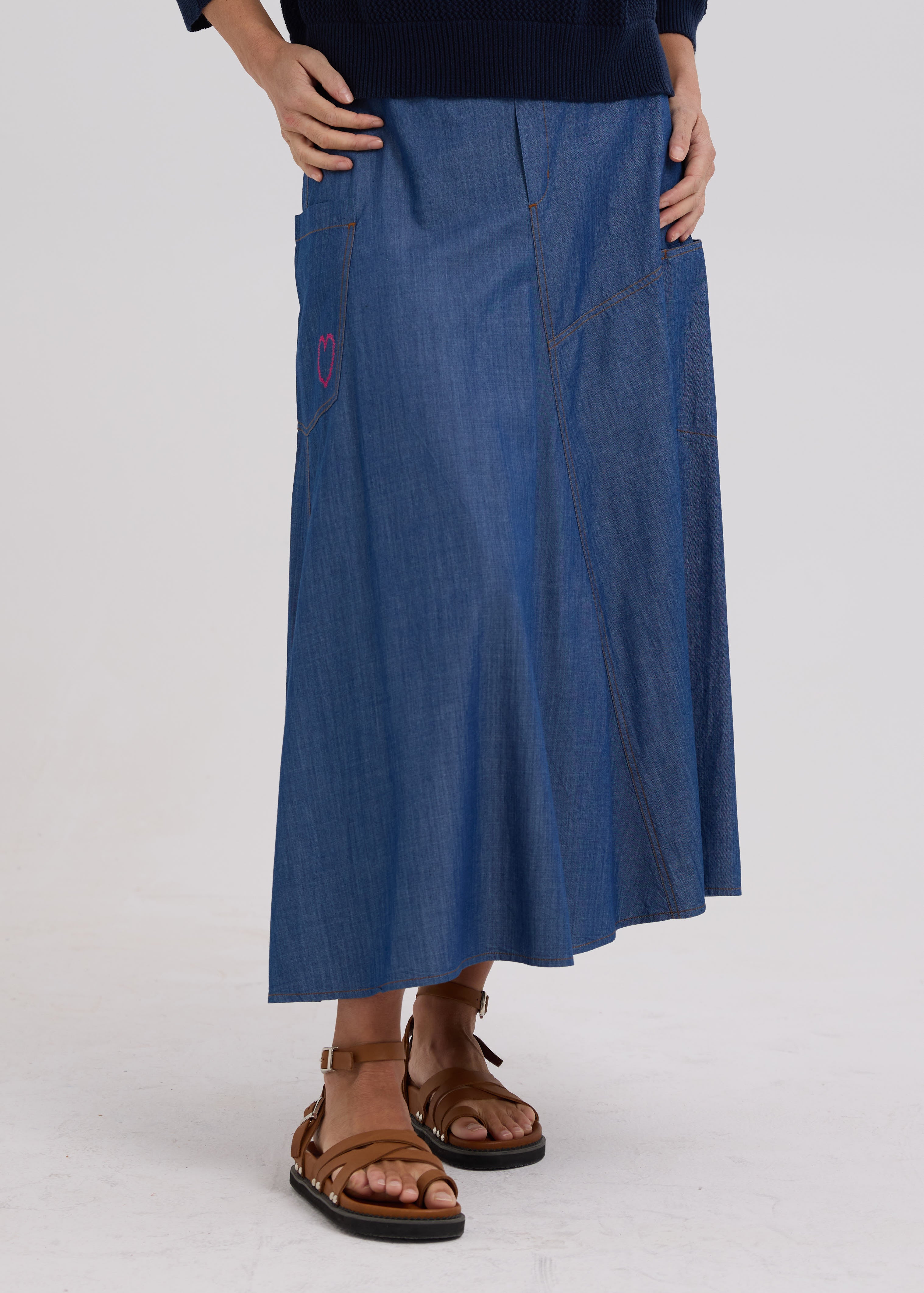 Denim Skirt