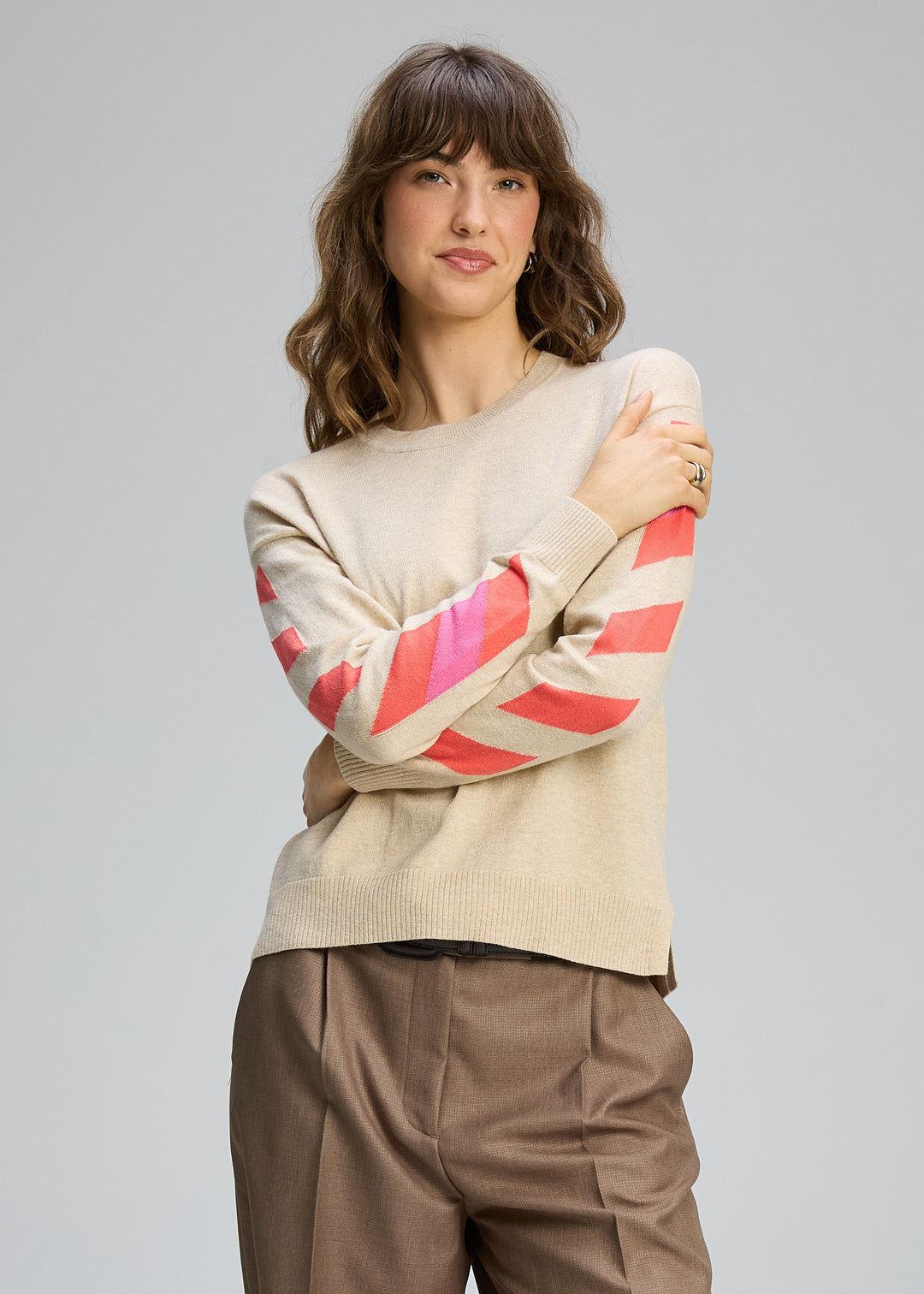 Sleeve Accent Jumper