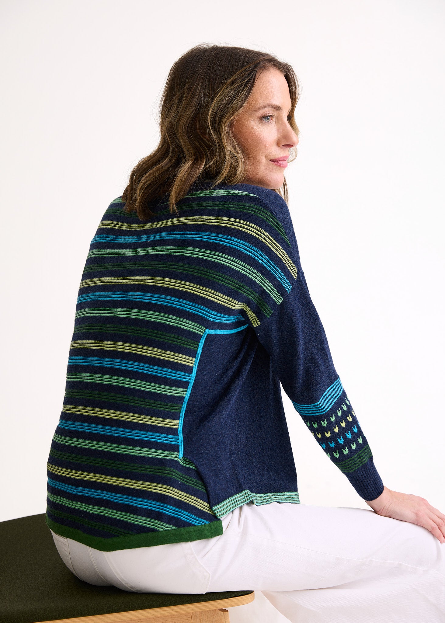 Textured Swing Jumper