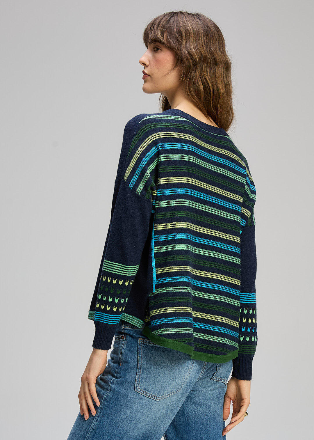 Textured Swing Jumper