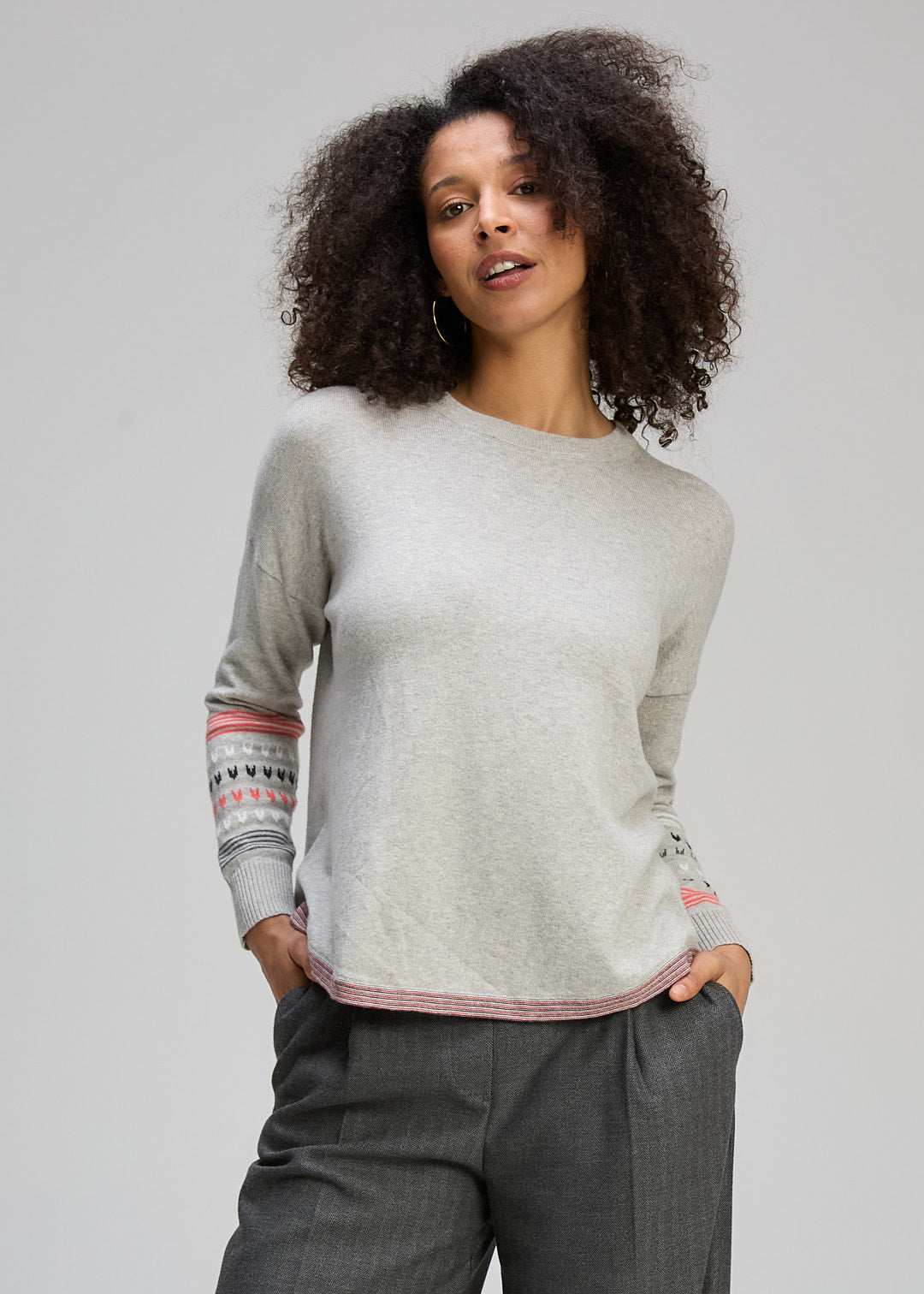 Textured Swing Jumper