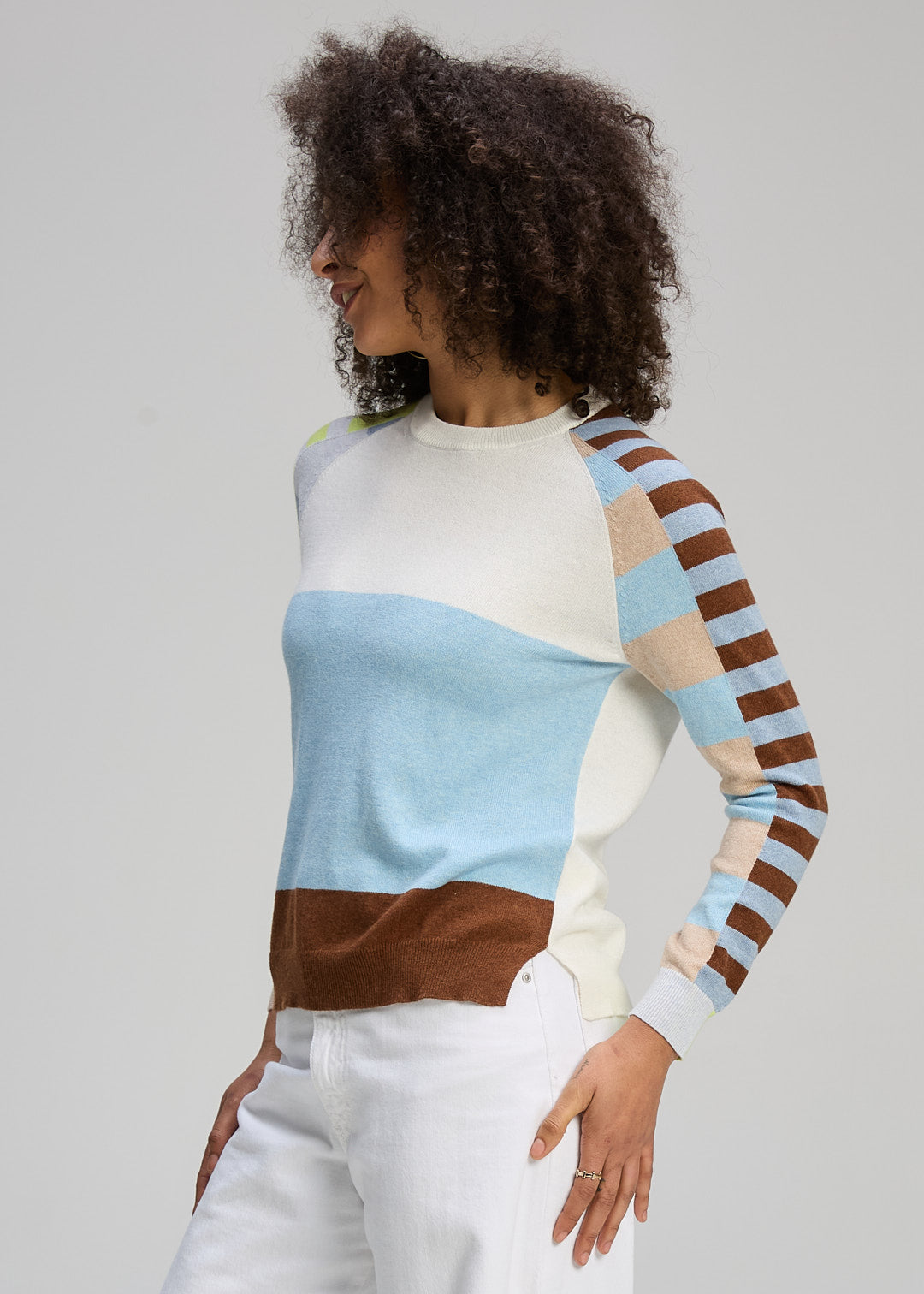 Colour Block Jumper
