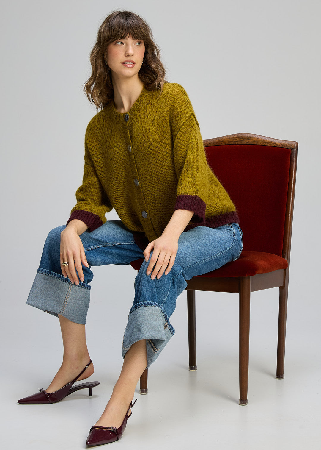 Kid Mohair Cardi