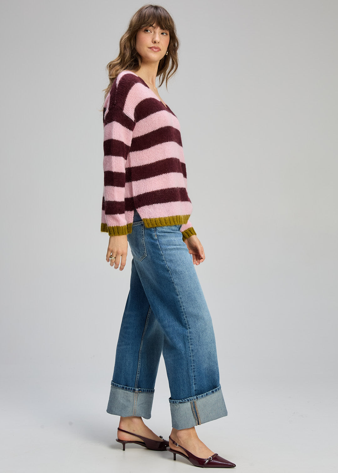 Cozy Kid Stripe V