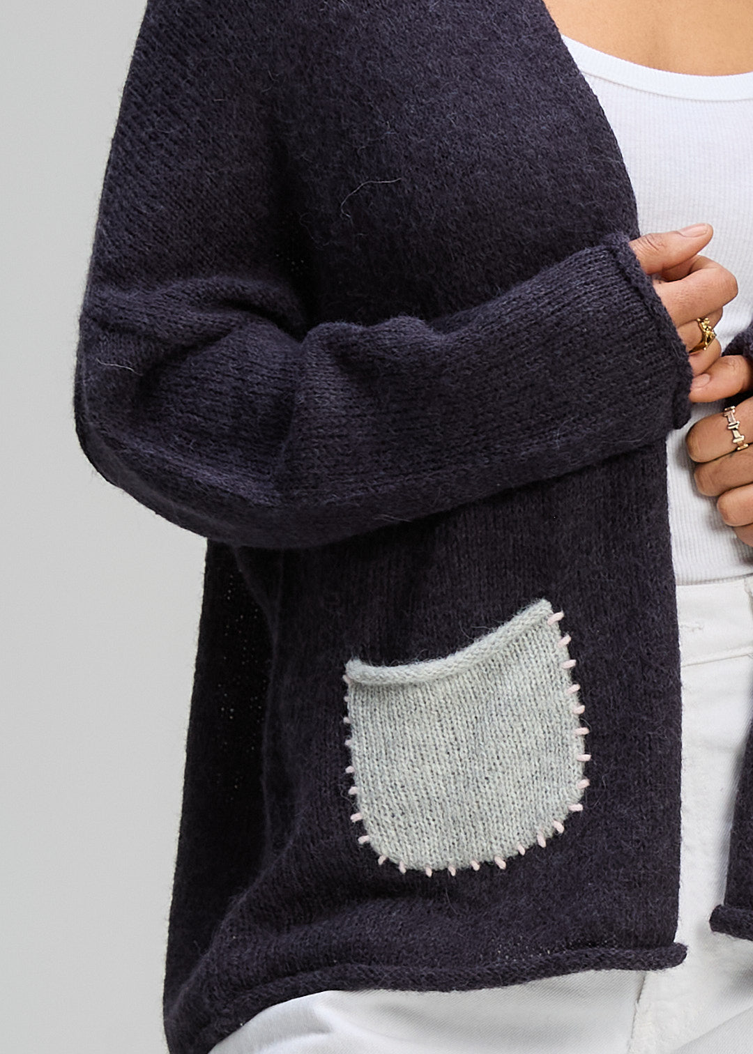 Bloom Back Cardi