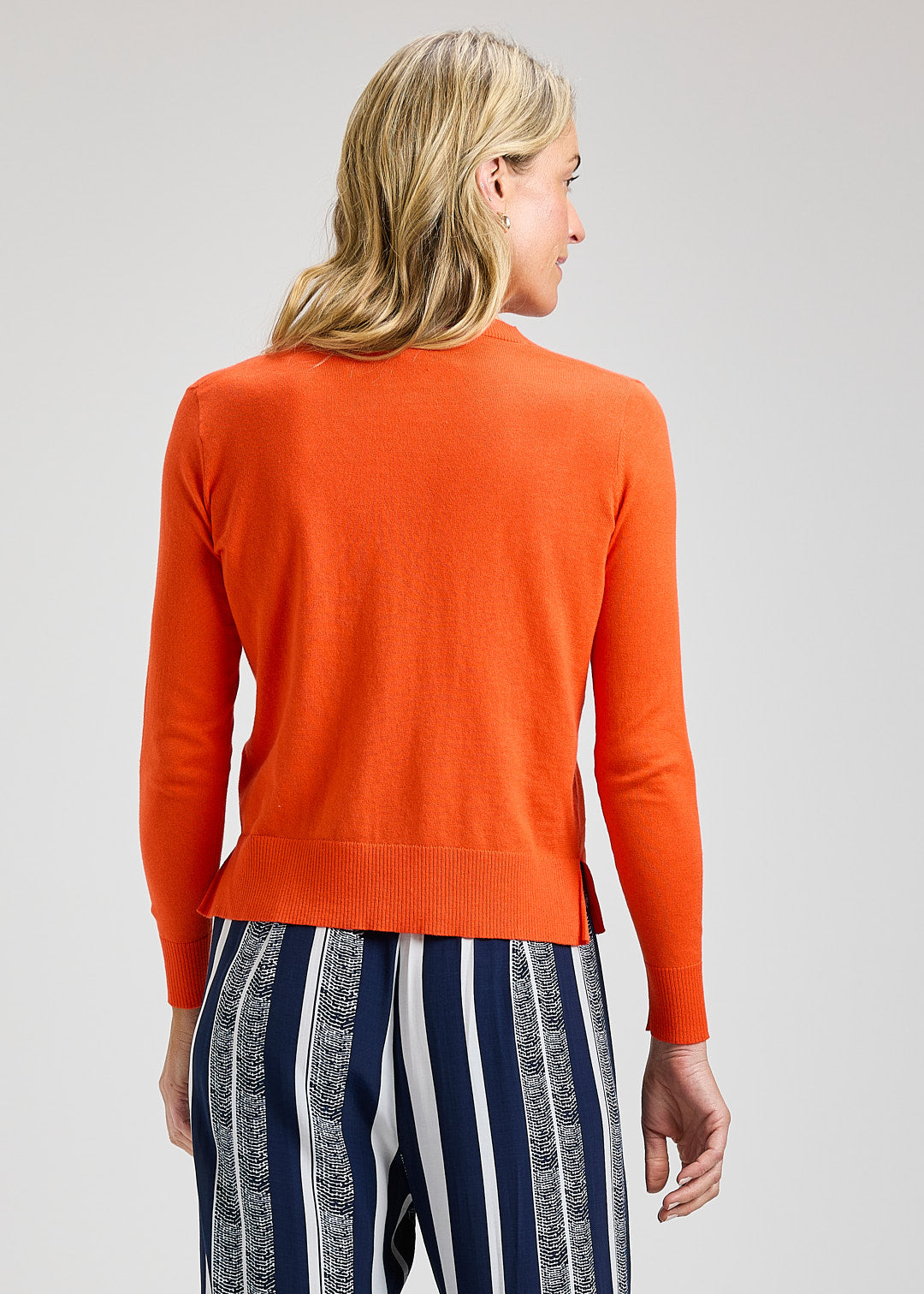 Button Angle Sweater