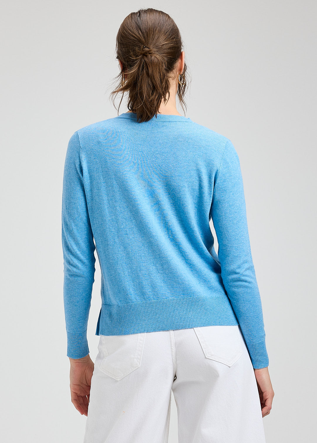 Button Angle Sweater