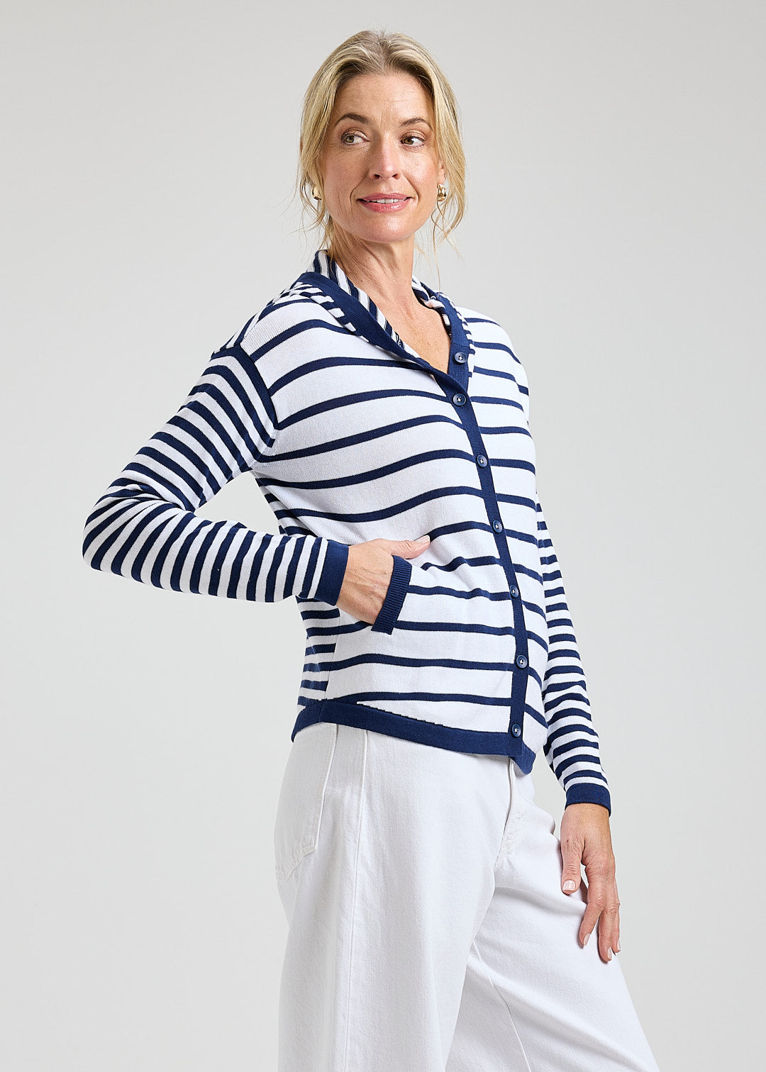 Multi Stripe Hoodie