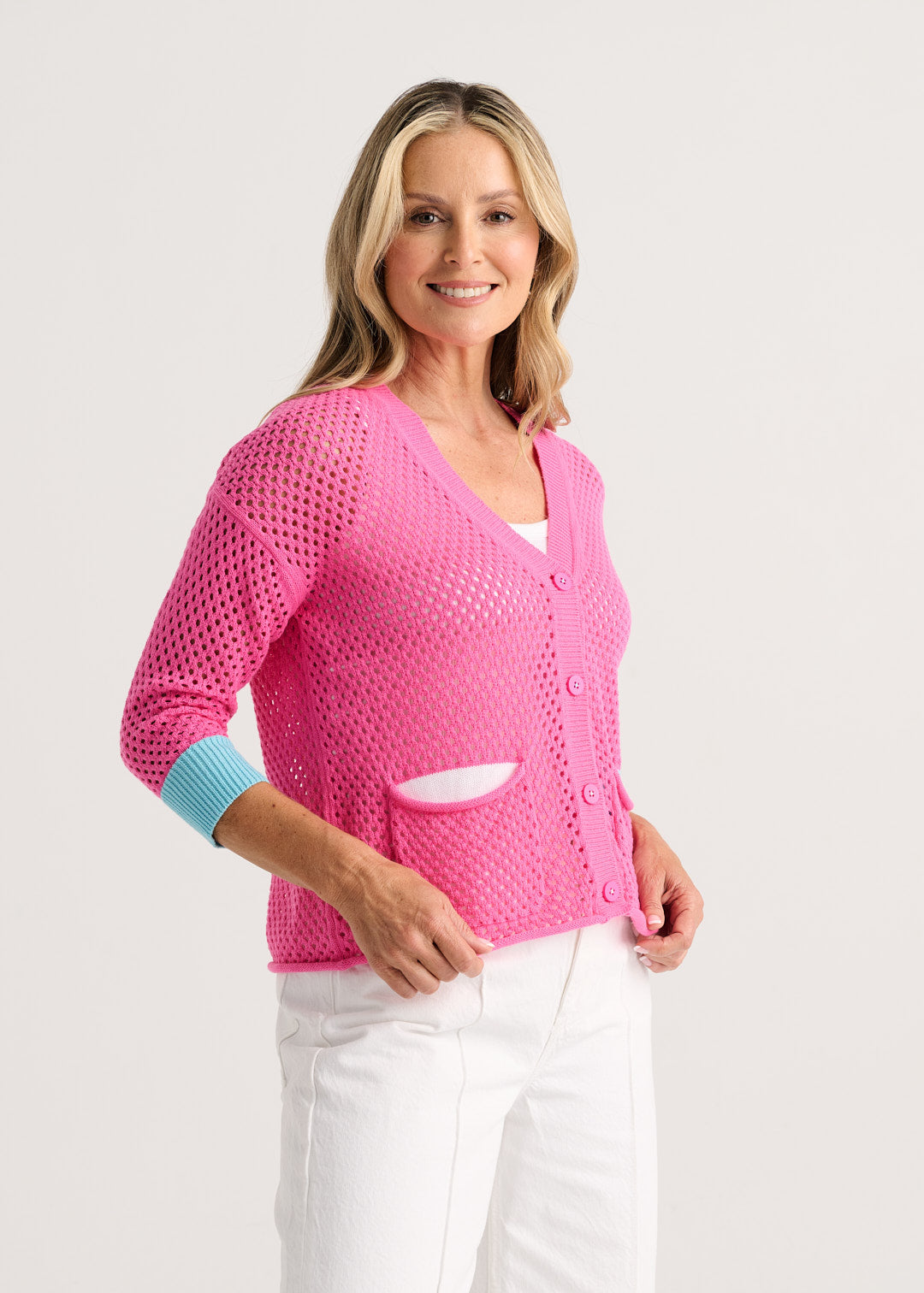 Holey Pocket Cardi