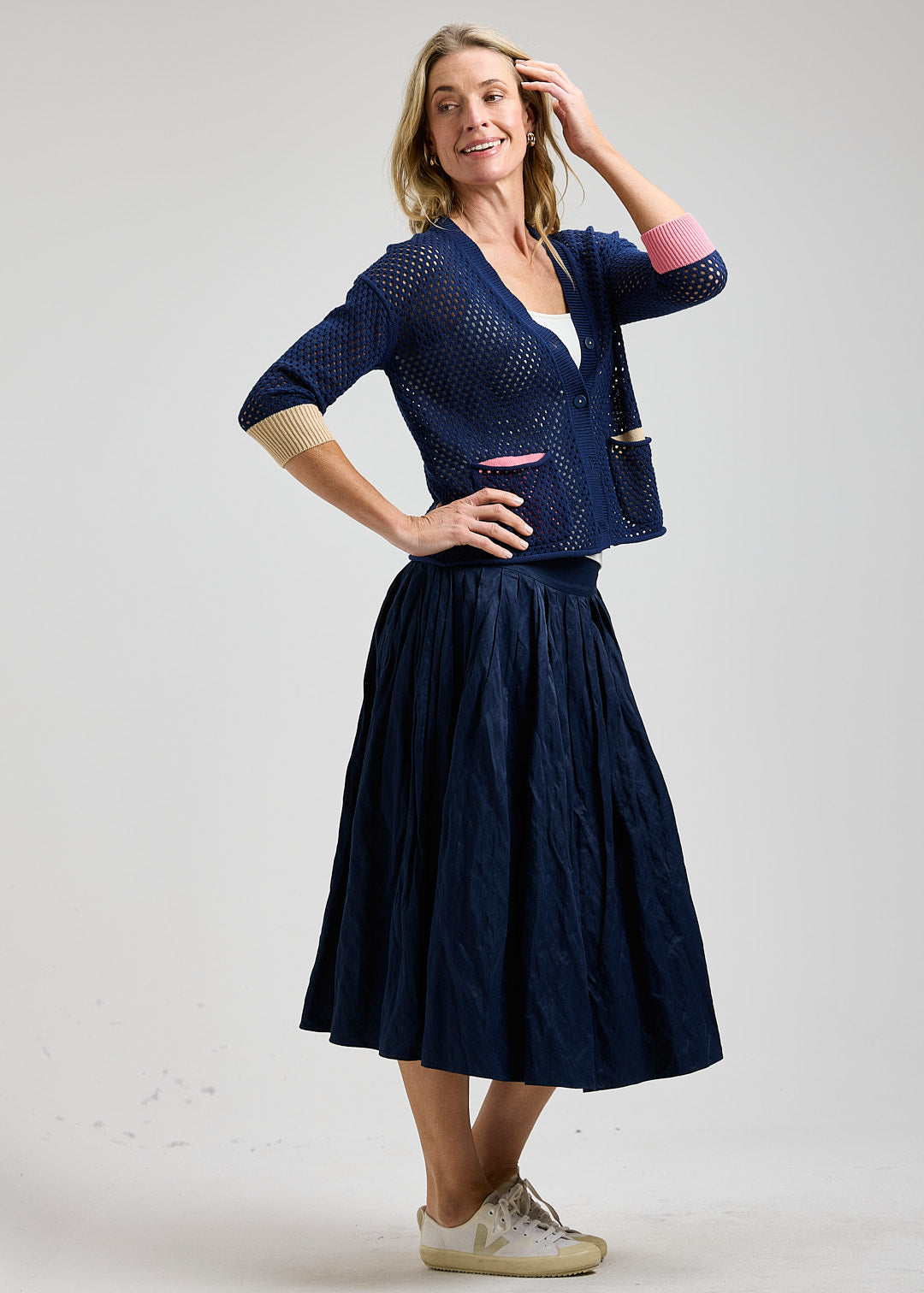 Holey Pocket Cardi