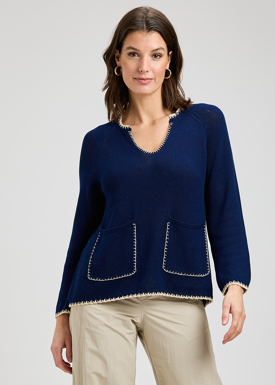 Pocket Aline Sweater