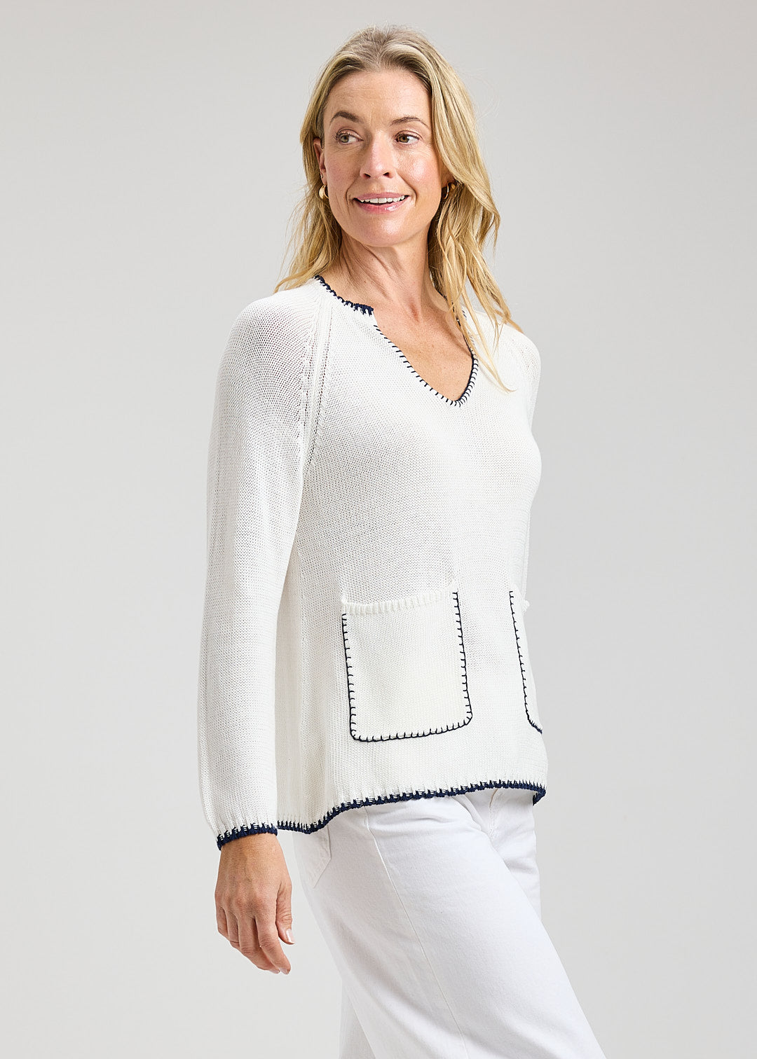 Pocket Aline Sweater