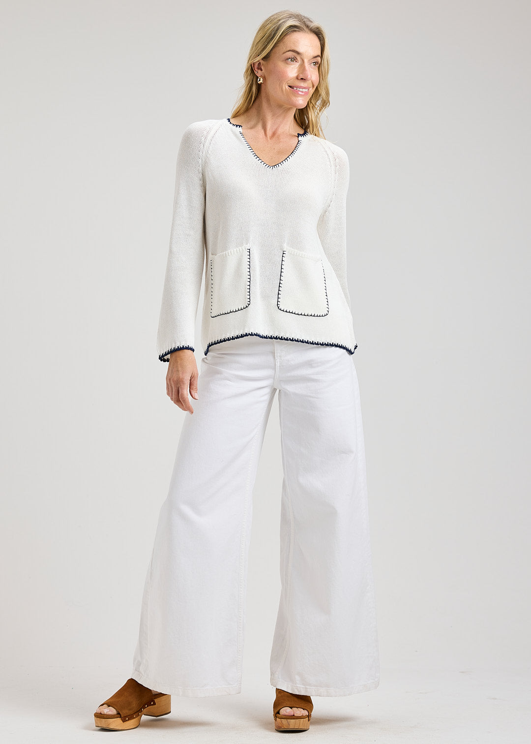 Pocket Aline Sweater