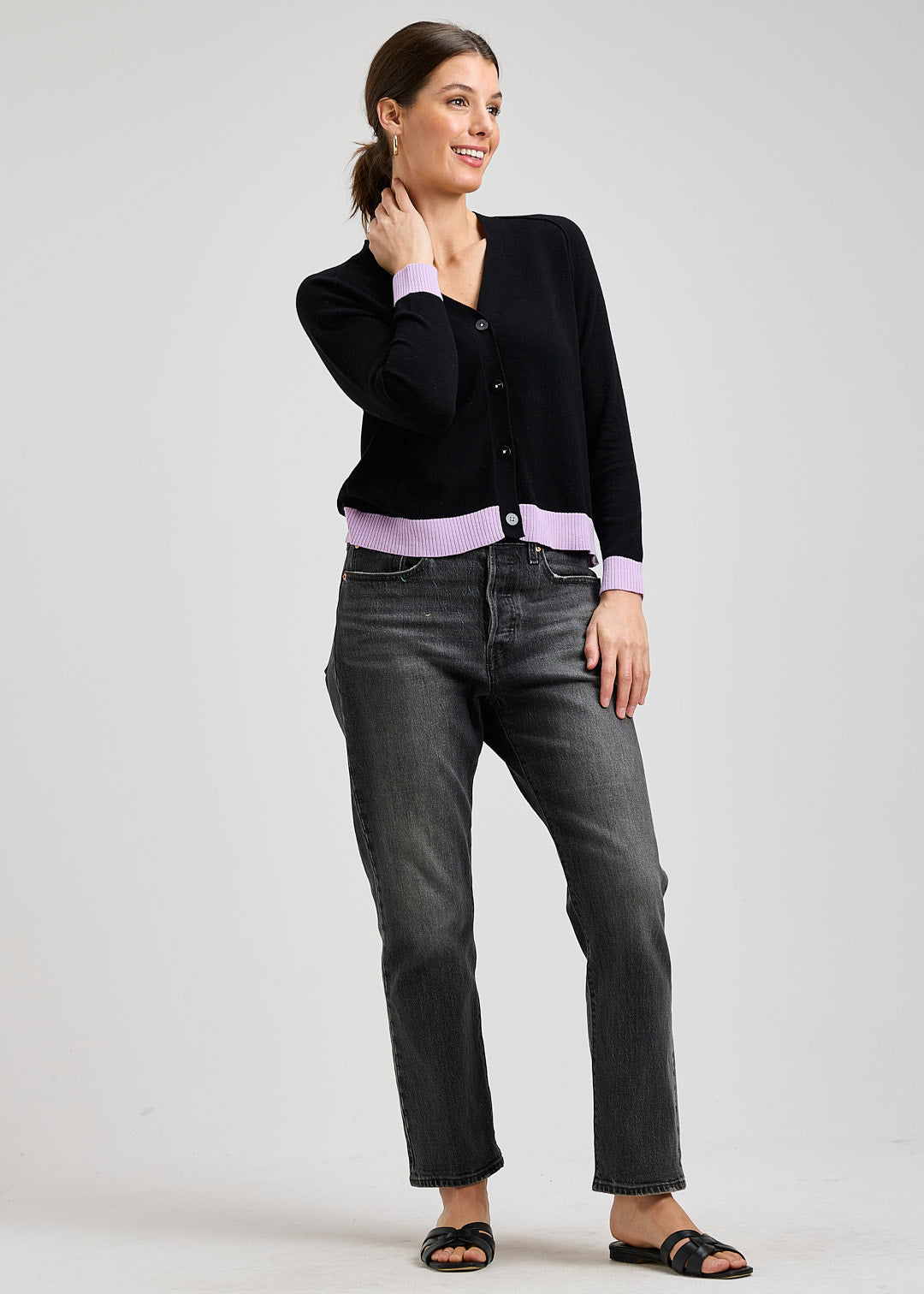 Essential Vee Cardi