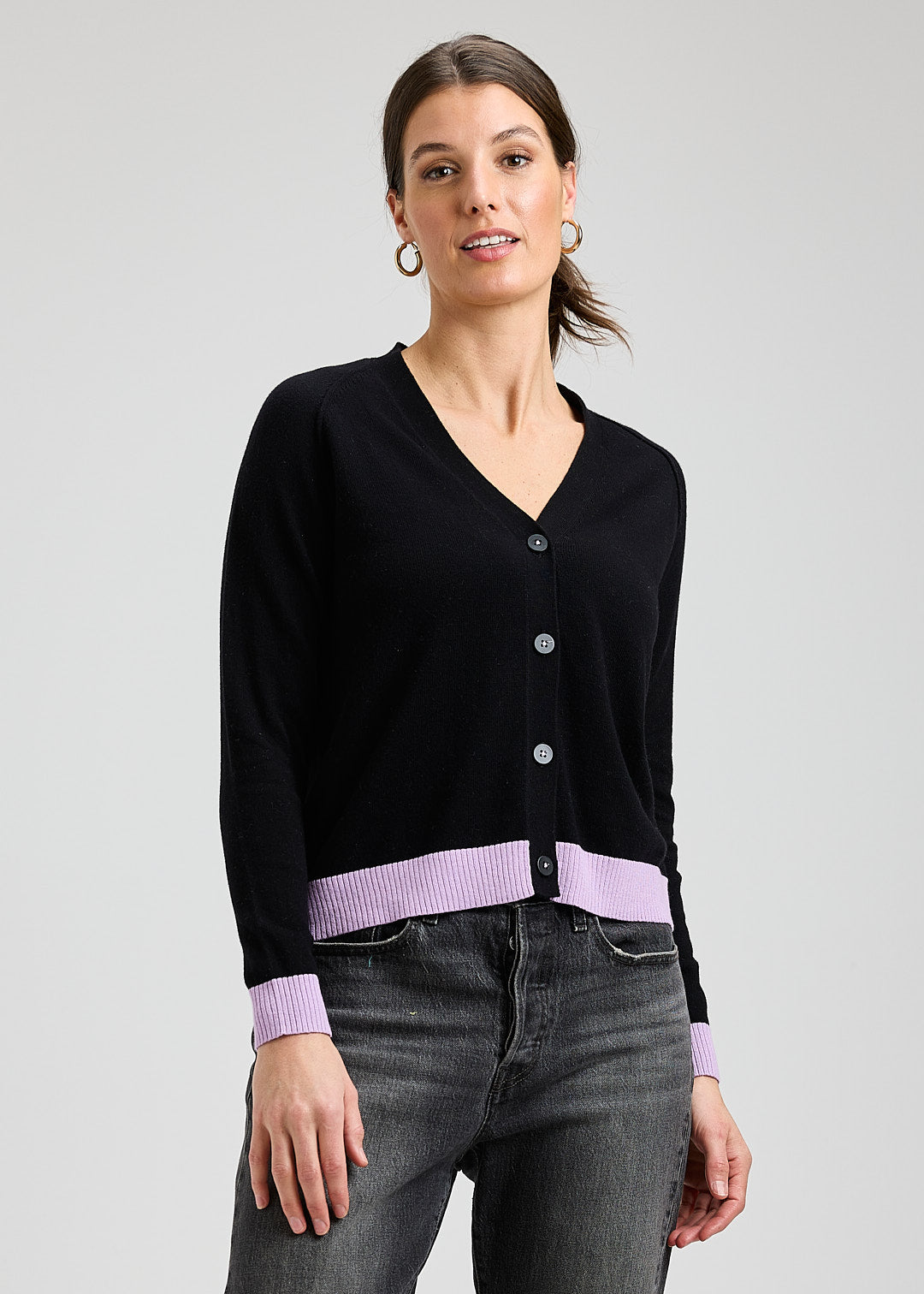 Essential Vee Cardi