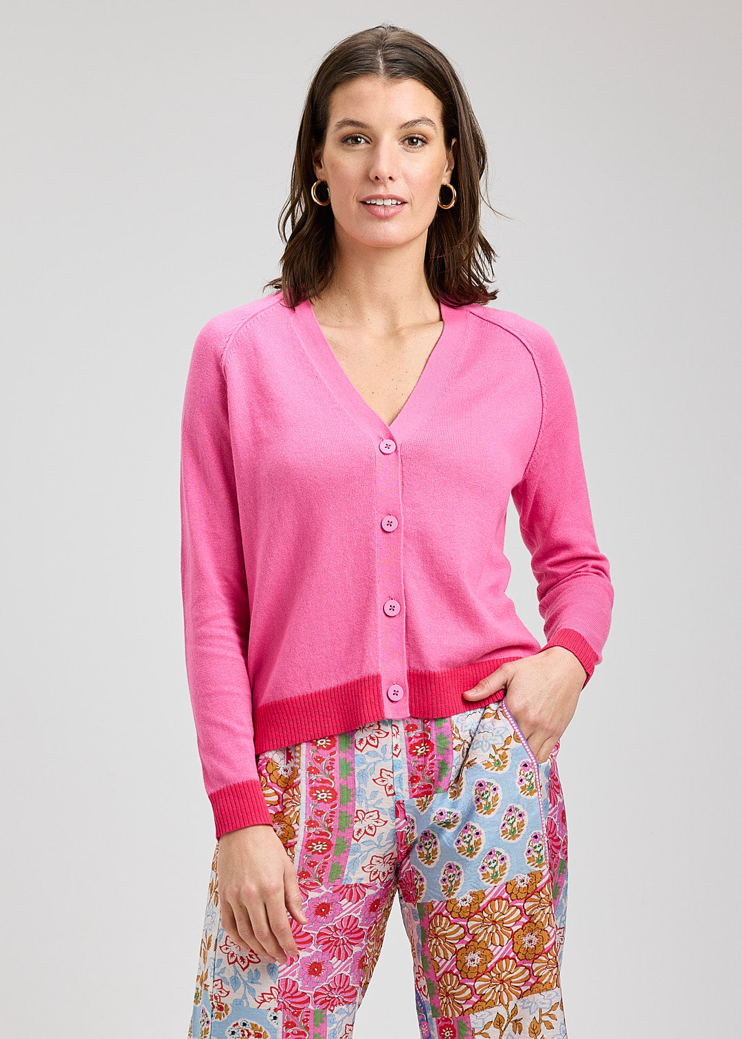 Essential Vee Cardi