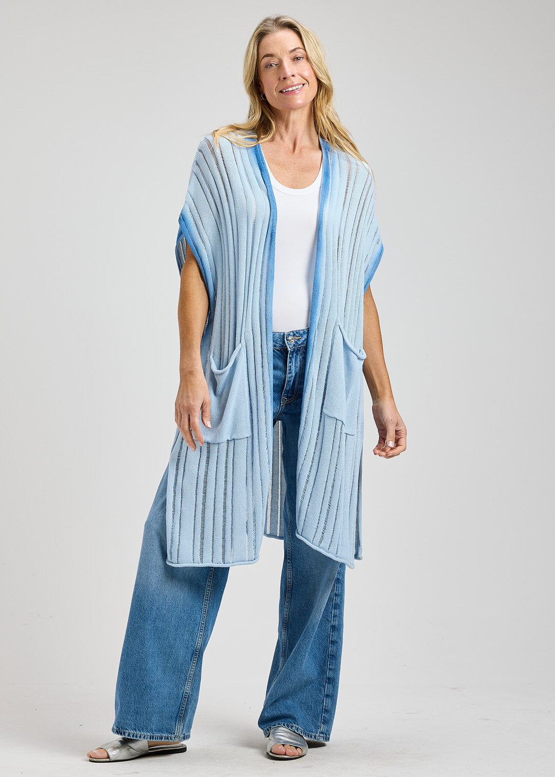 Dyed Finish Cardi