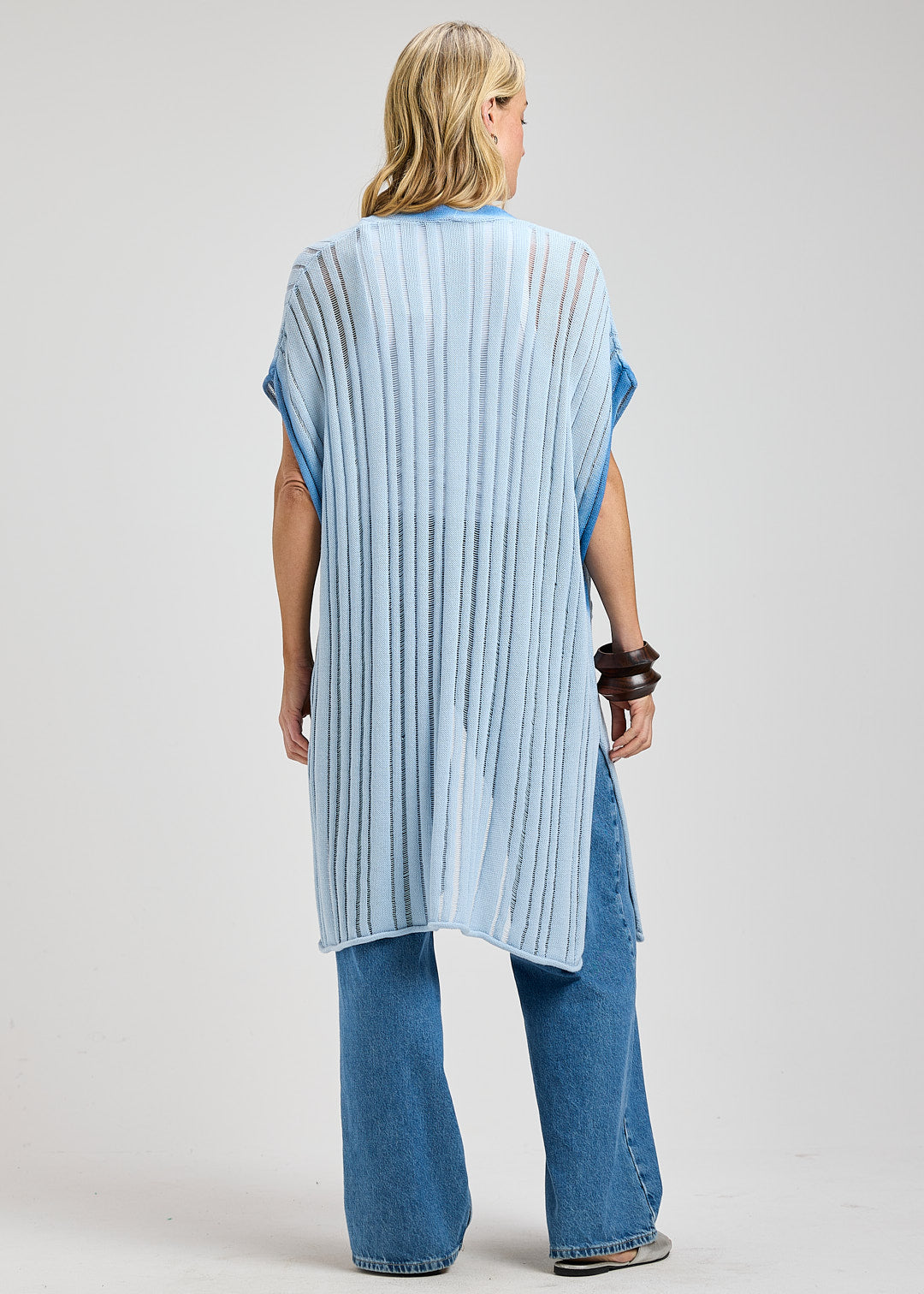 Dyed Finish Cardi