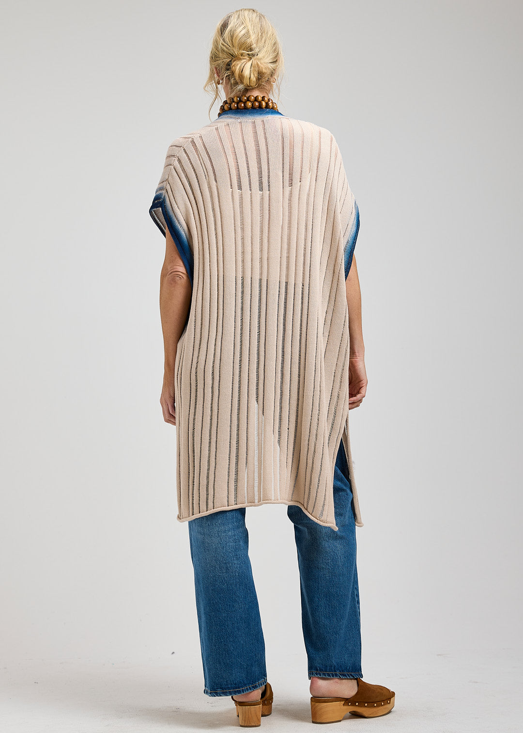 Dyed Finish Cardi