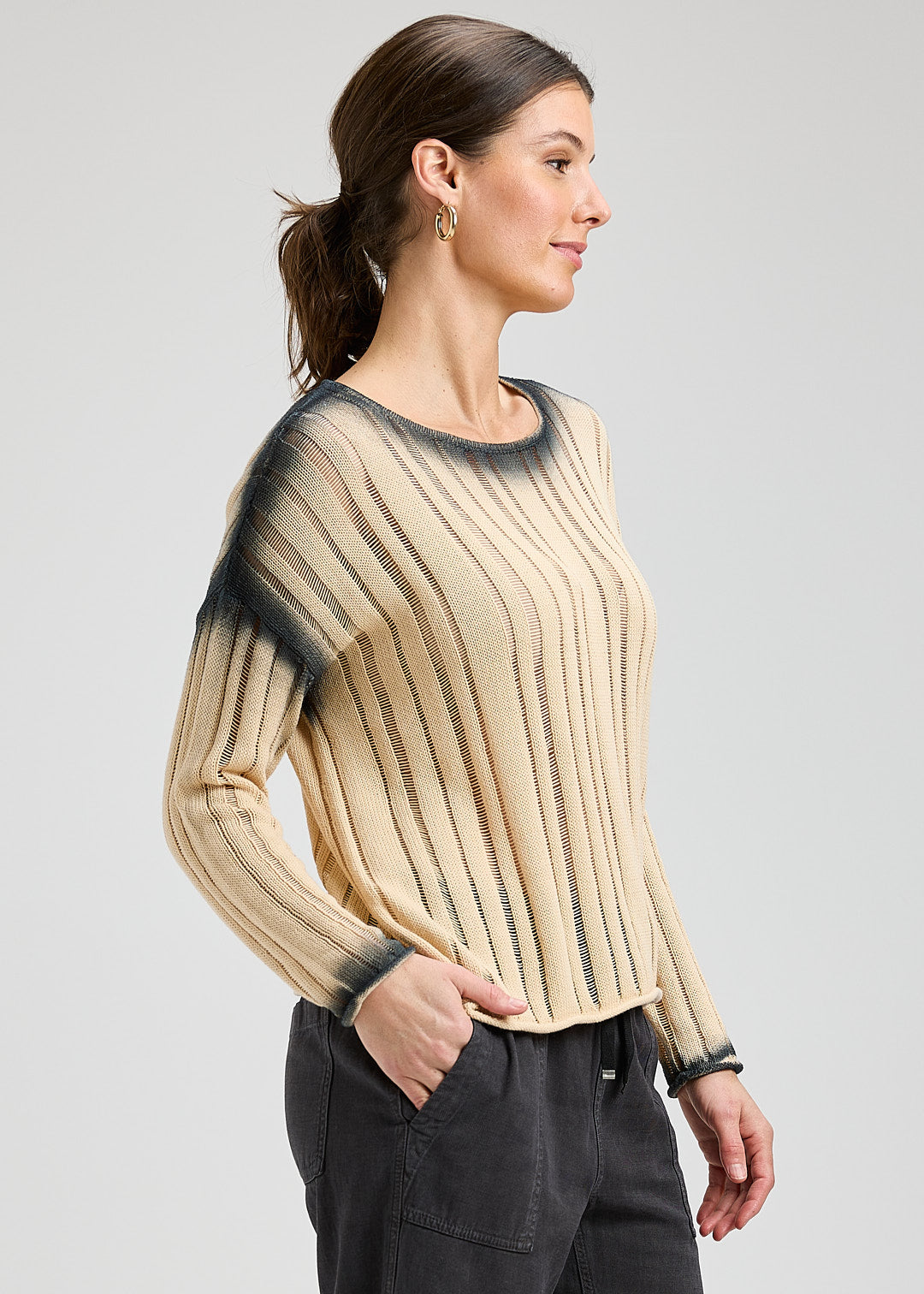 Dyed Finish Sweater