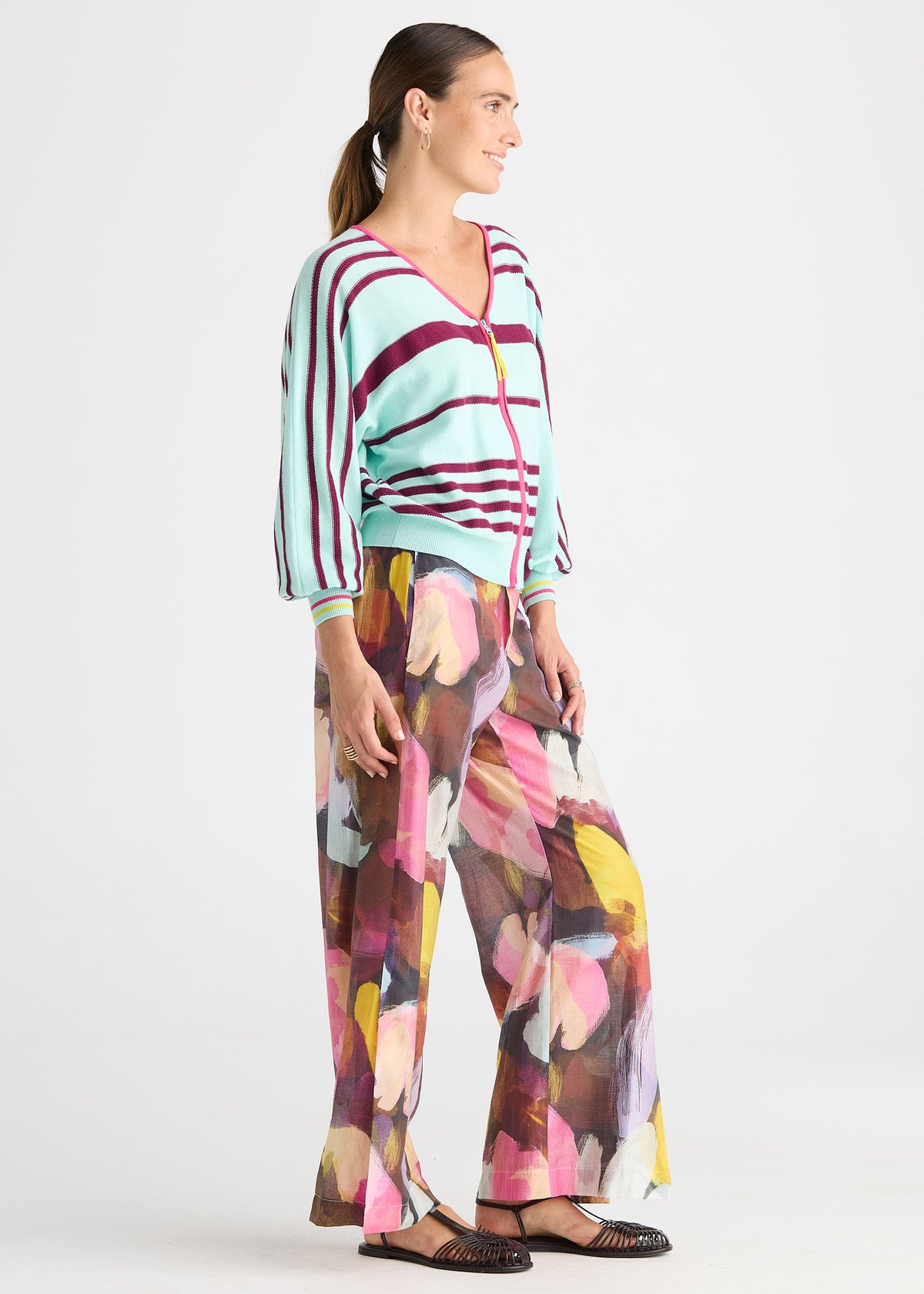Statement Zip Cardi