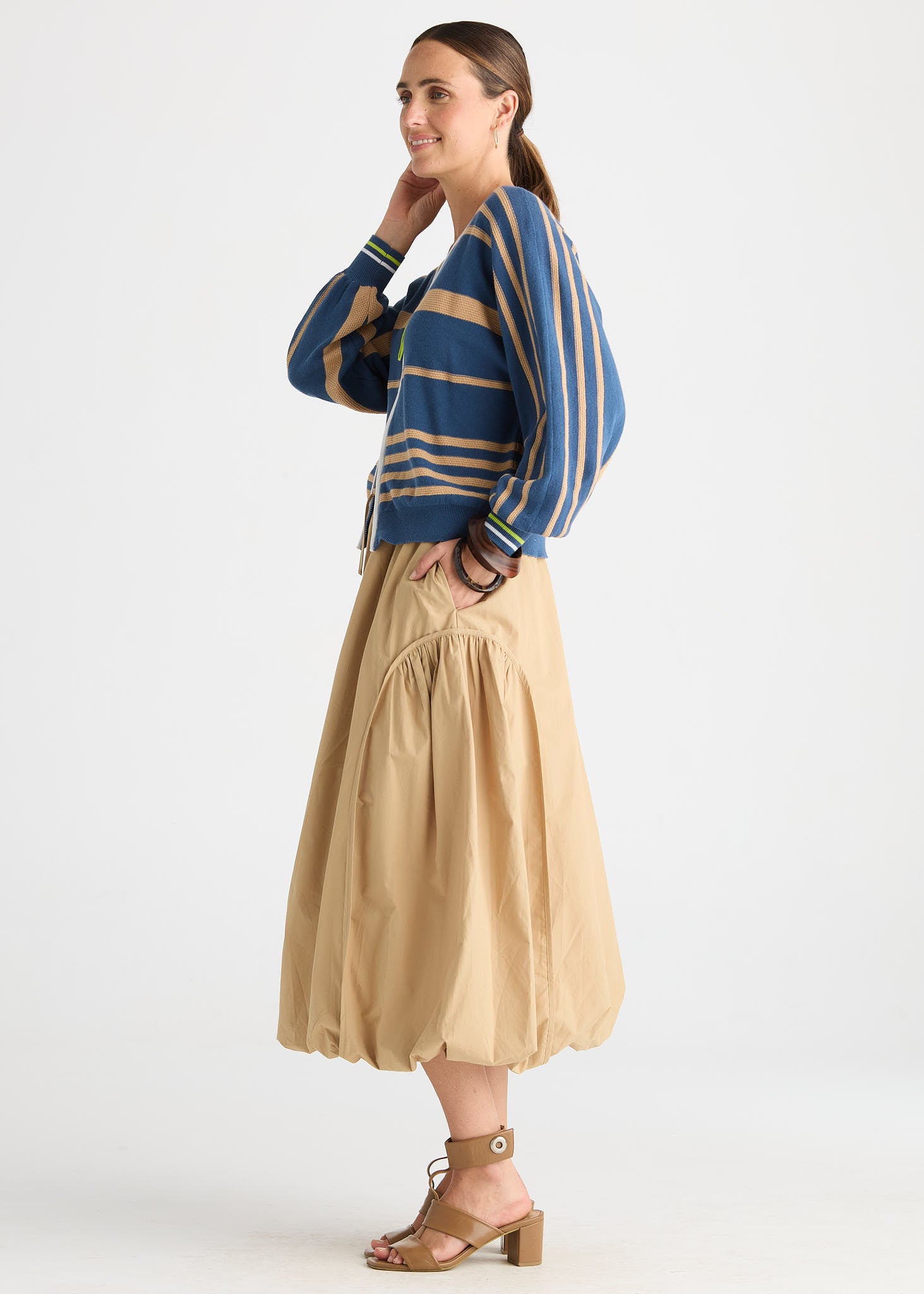 Statement Zip Cardi