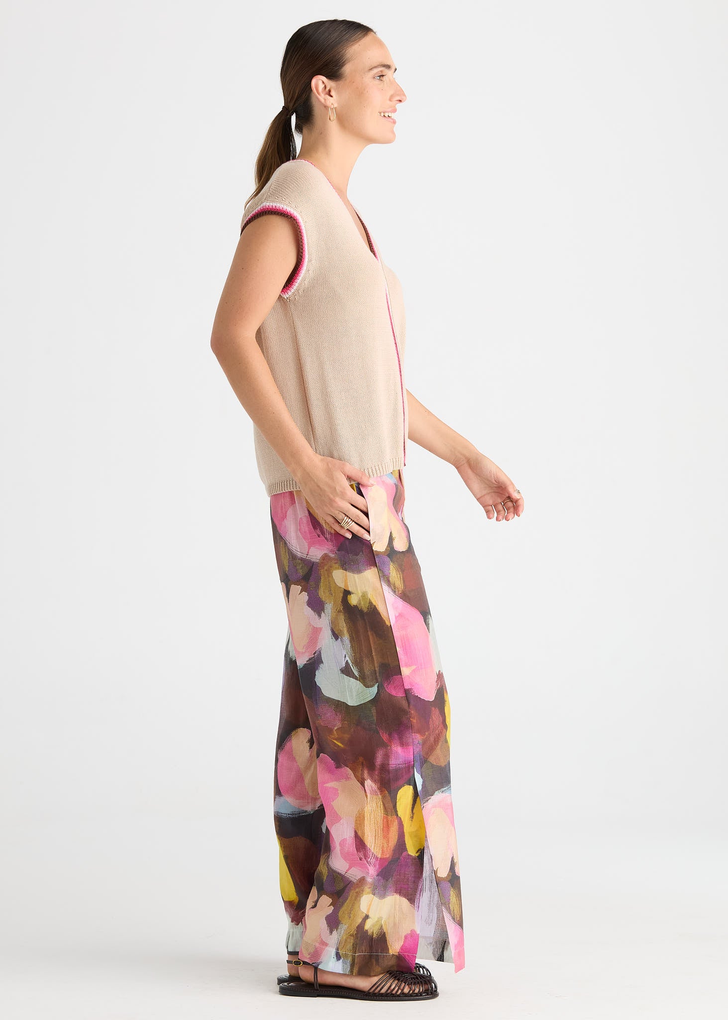 Crochet Trim Tank