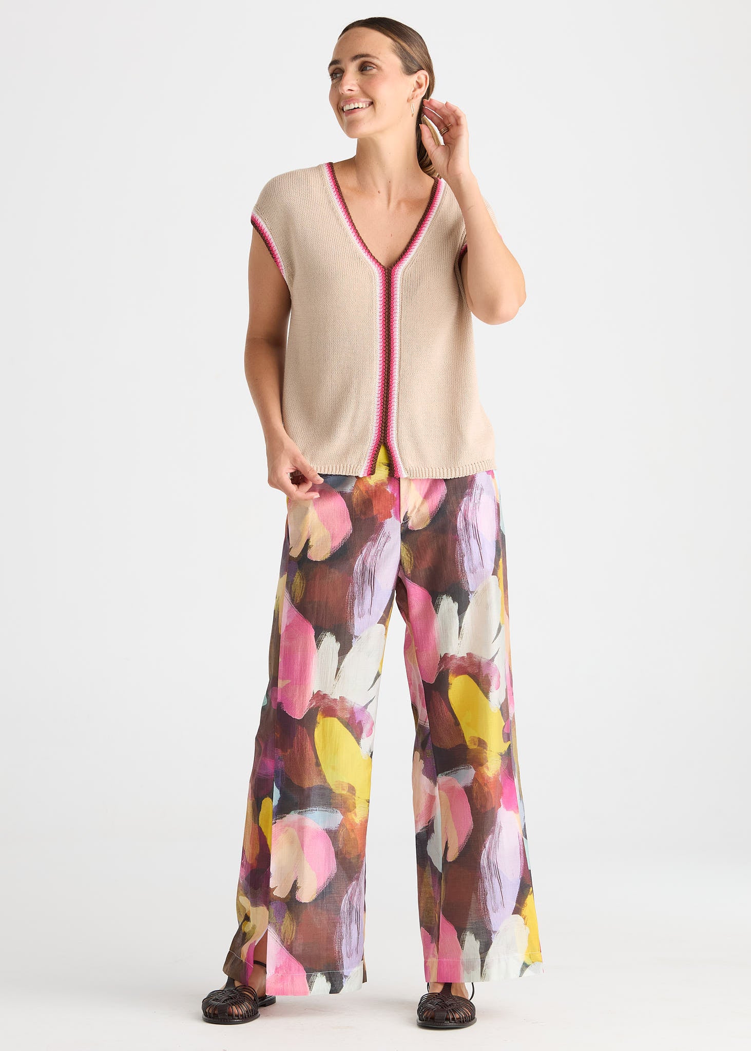 Crochet Trim Tank