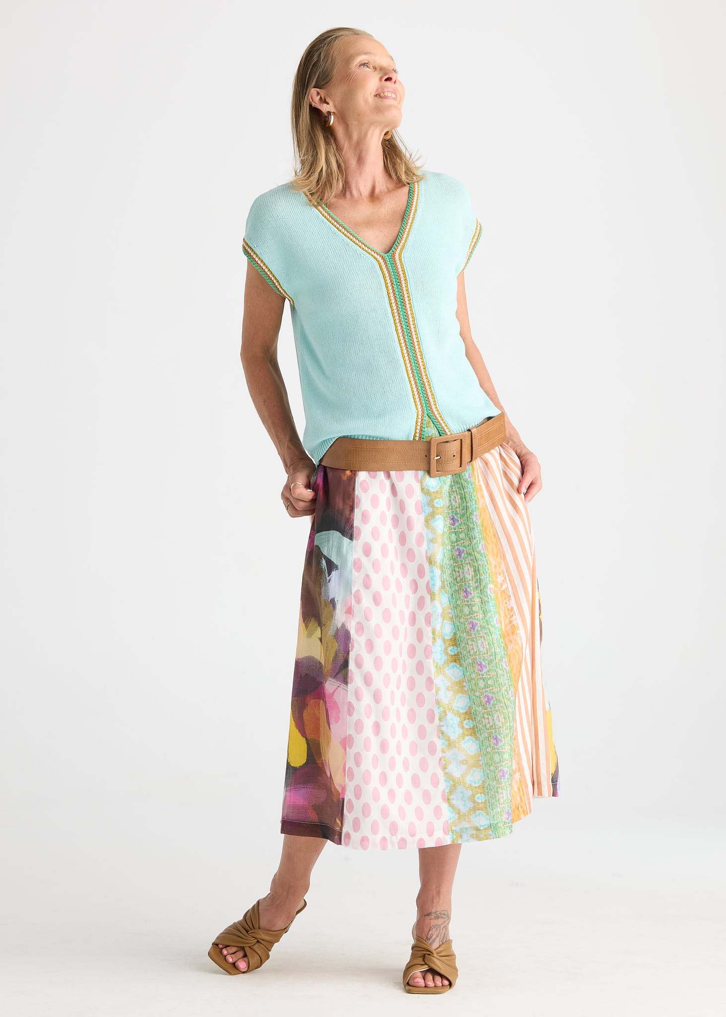 Crochet Trim Tank