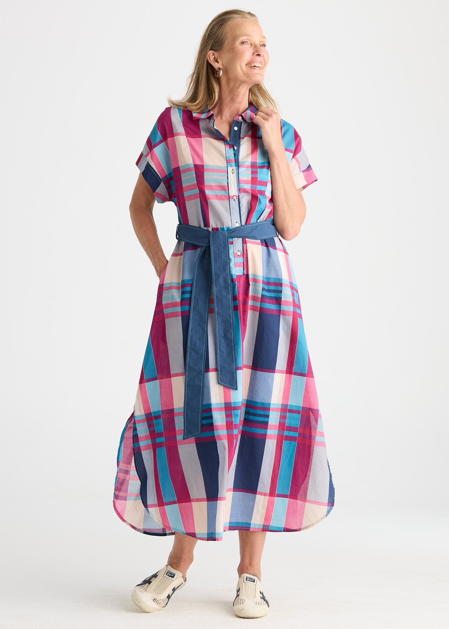 Checked Dress