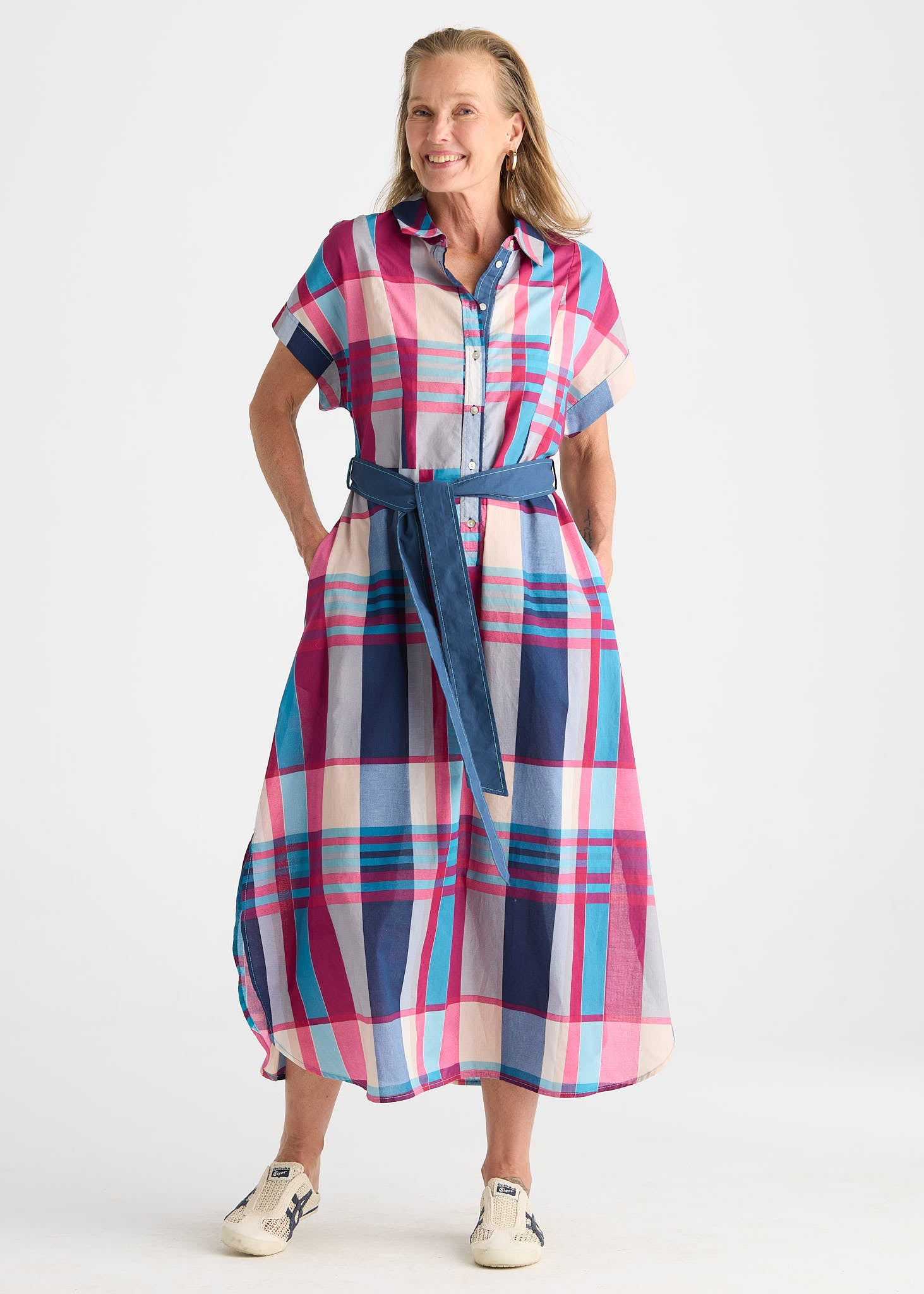 Checked Dress
