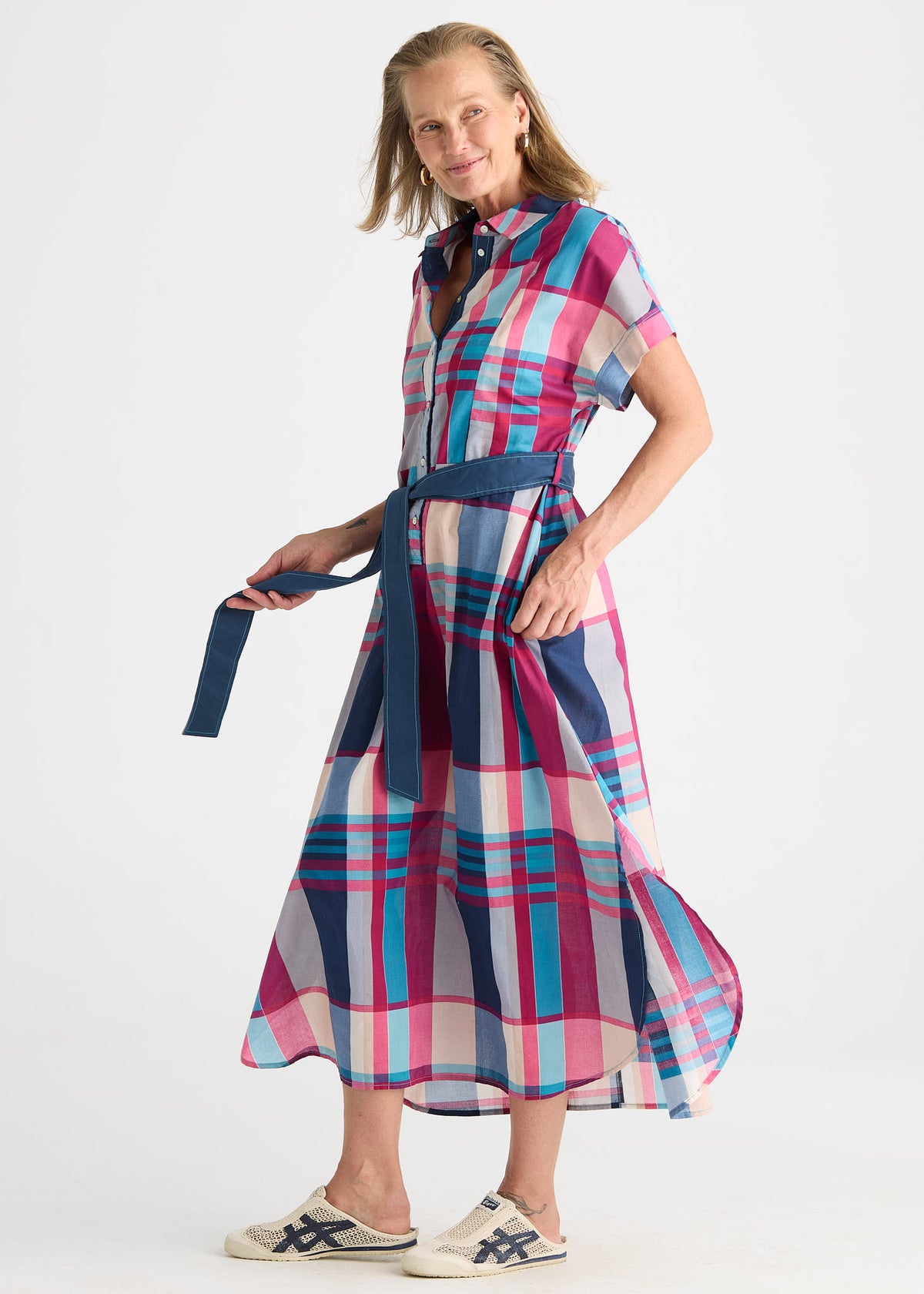 Checked Dress