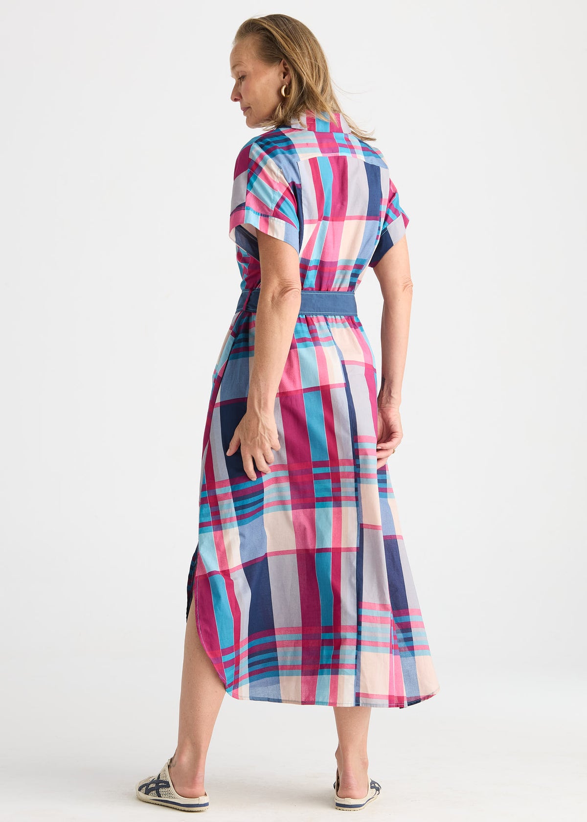 Checked Dress